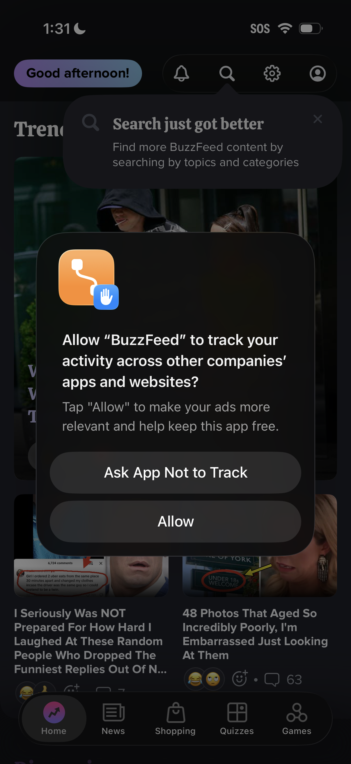 buzzfeed app screenshot 6