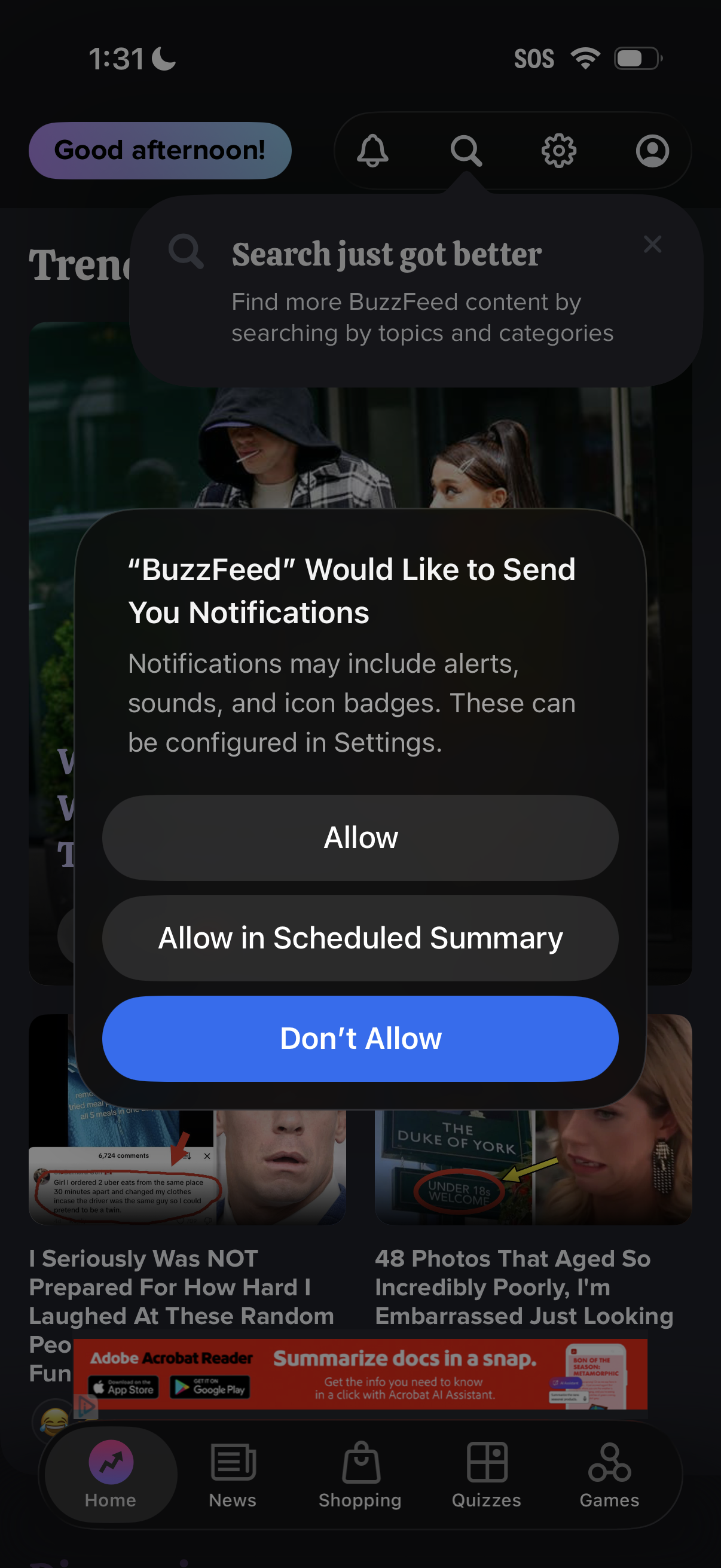 buzzfeed app screenshot 5