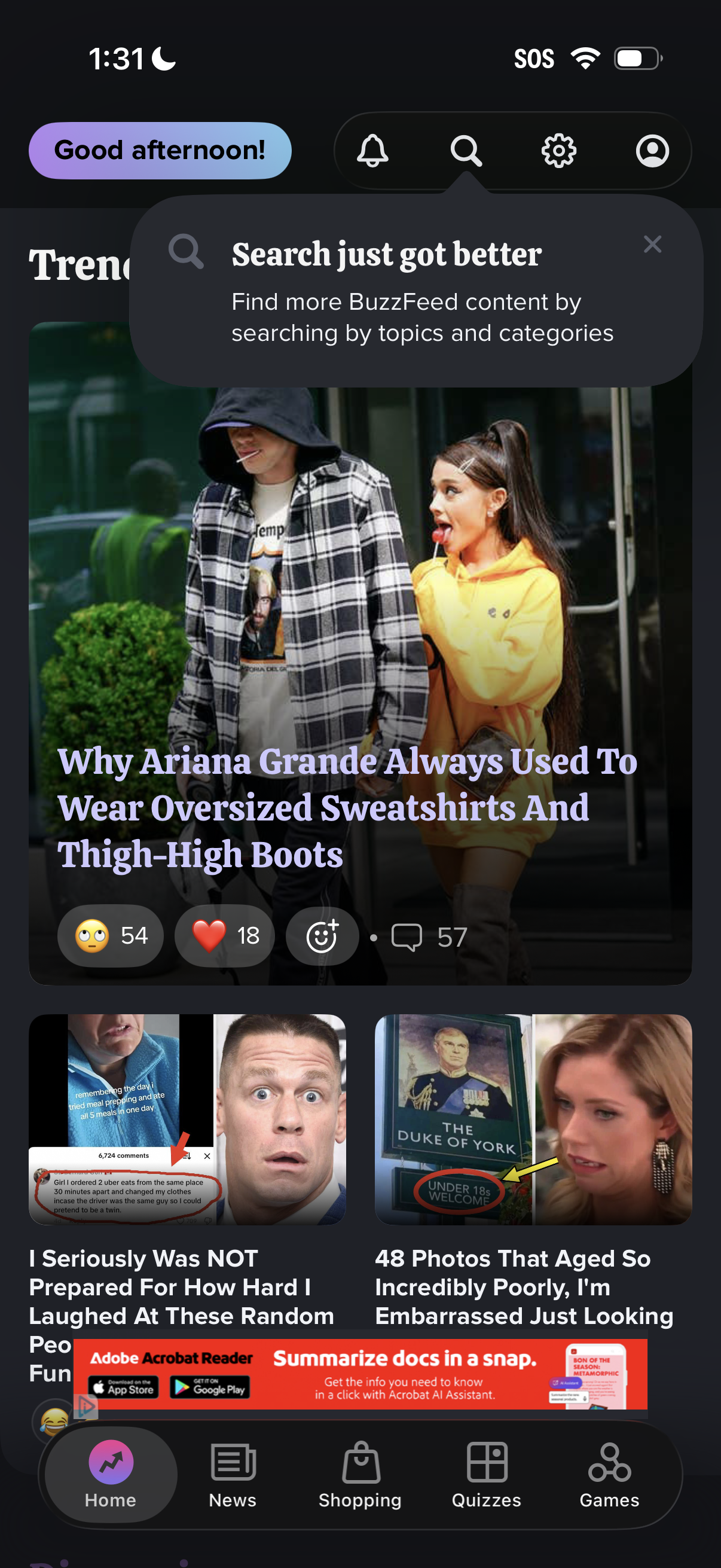 buzzfeed app screenshot 4