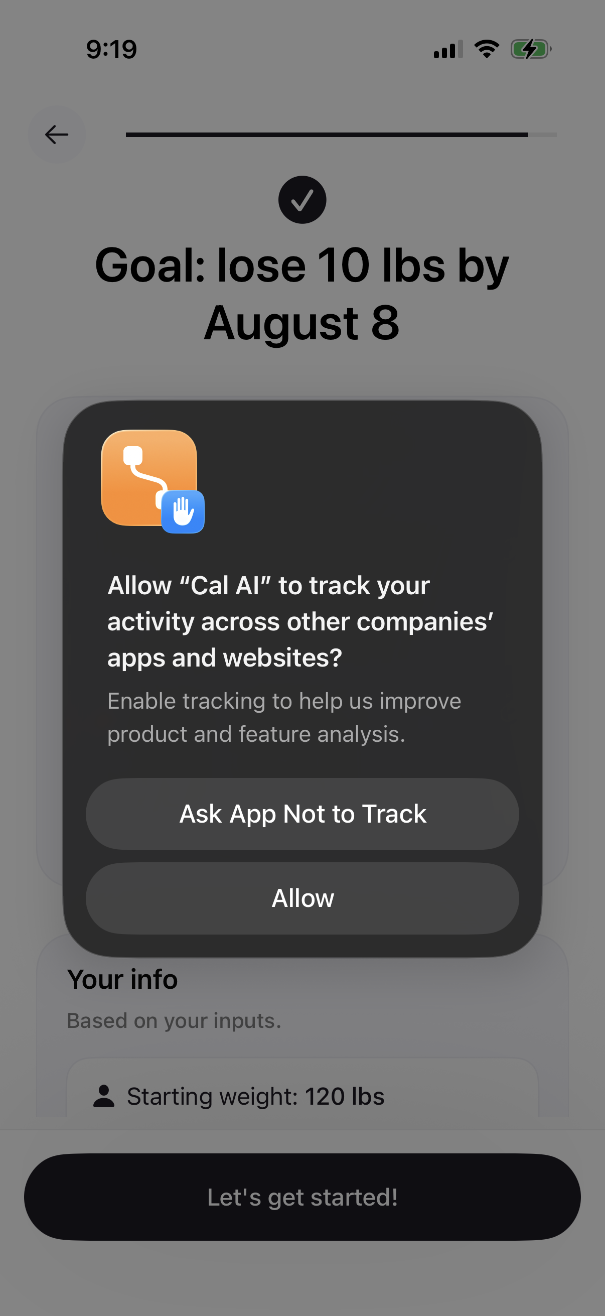 cal-ai app screenshot 9