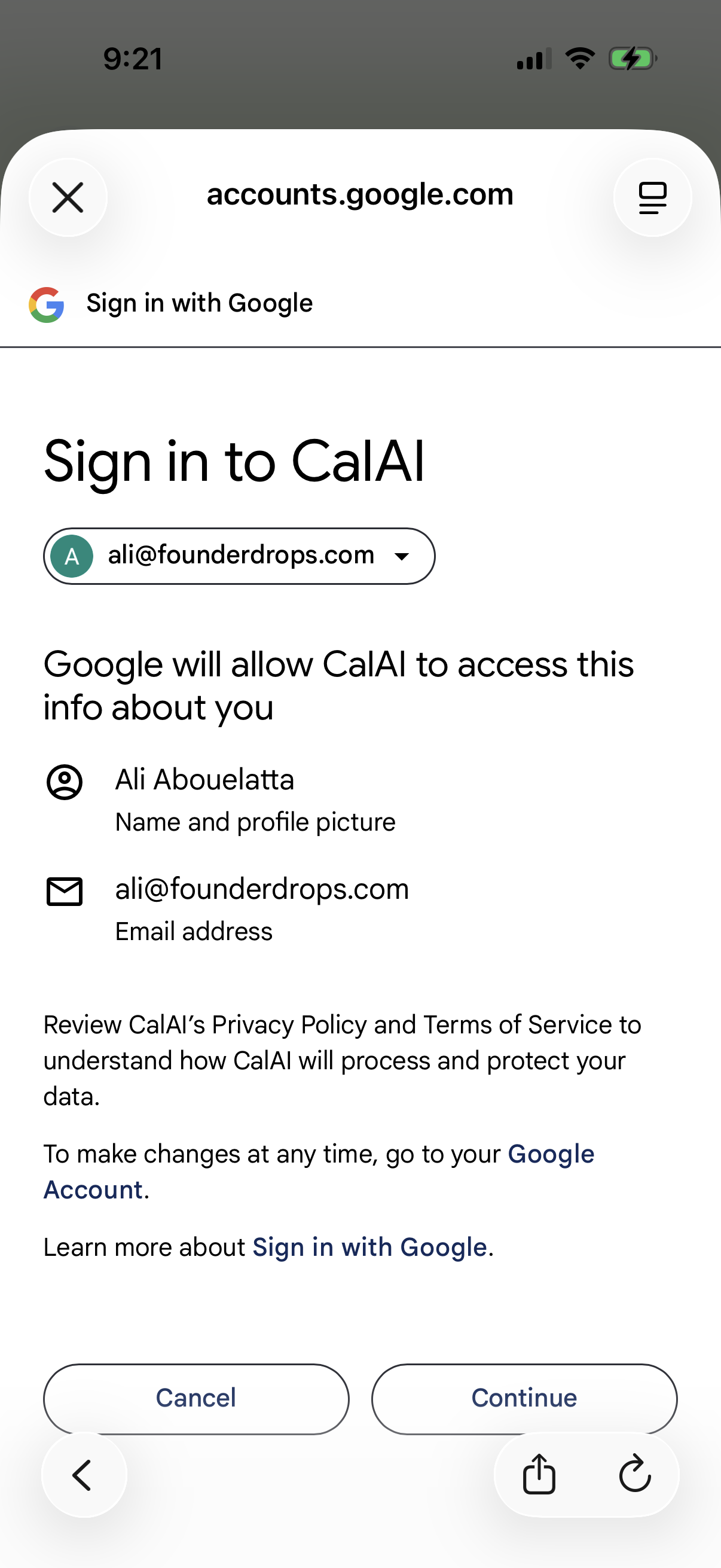 cal-ai app screenshot 4