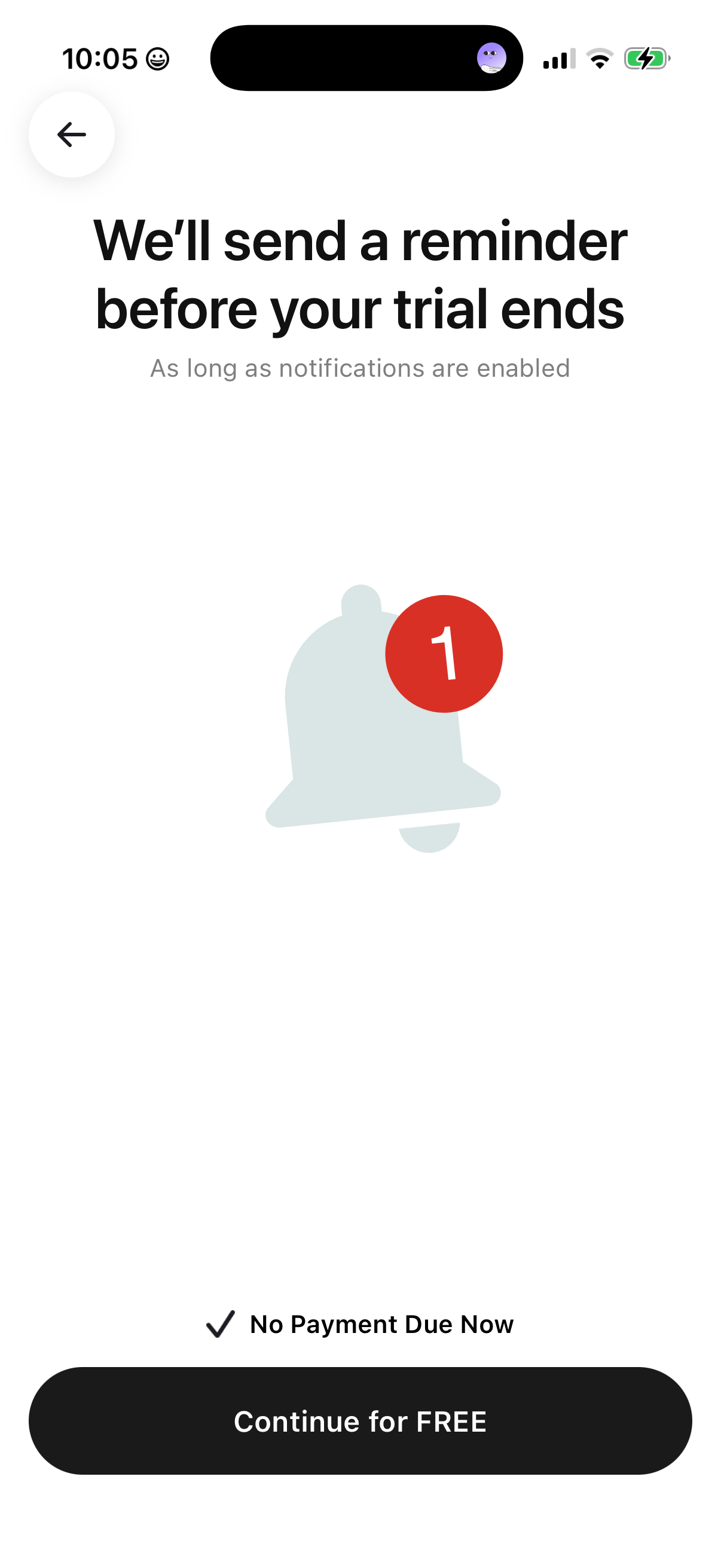 Step 3 of Cal Ai Onboarding Paywall