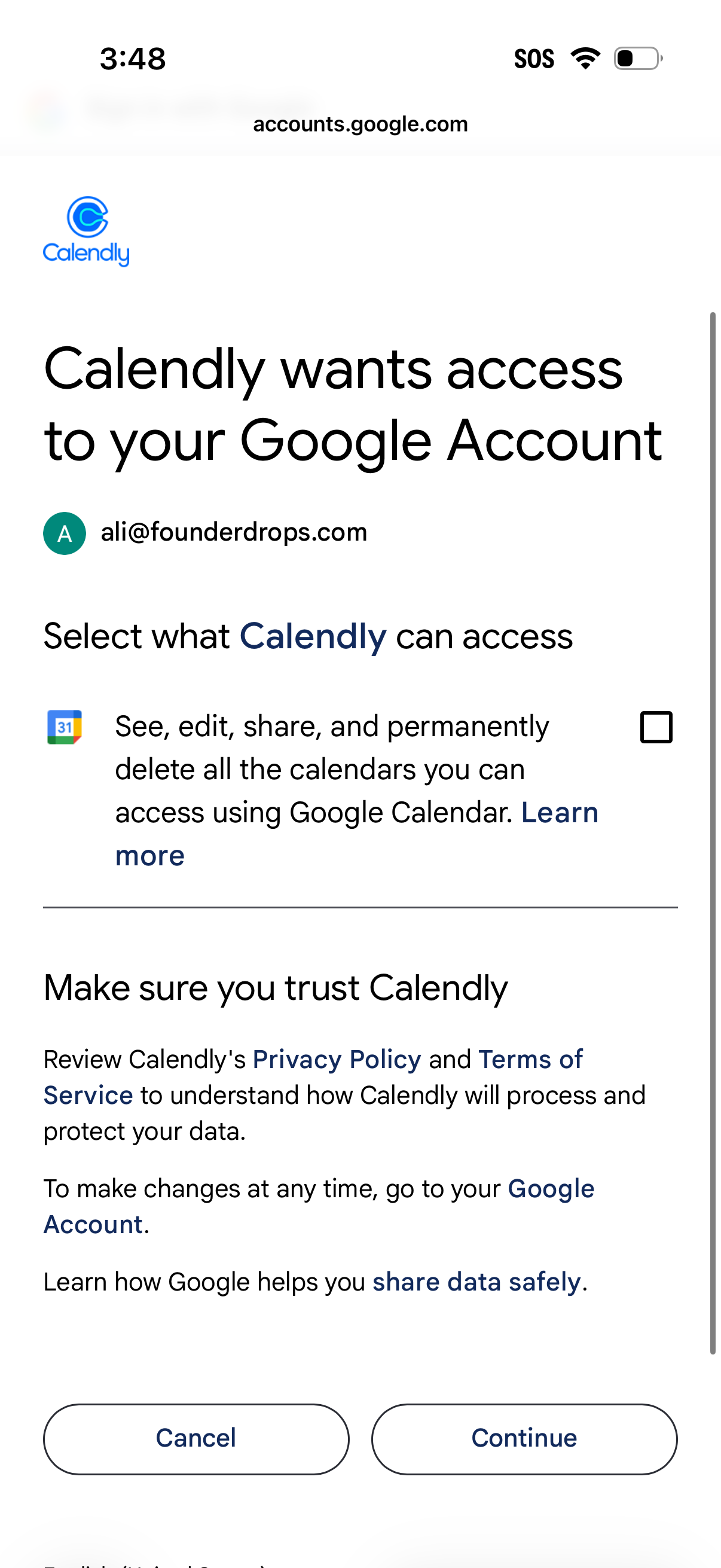 calendly app screenshot 11