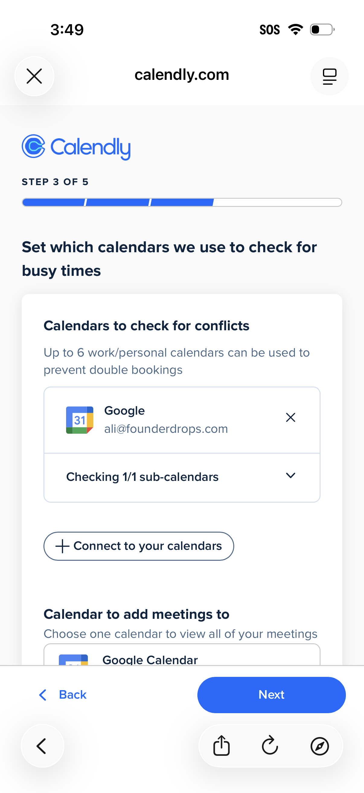 calendly app screenshot 4