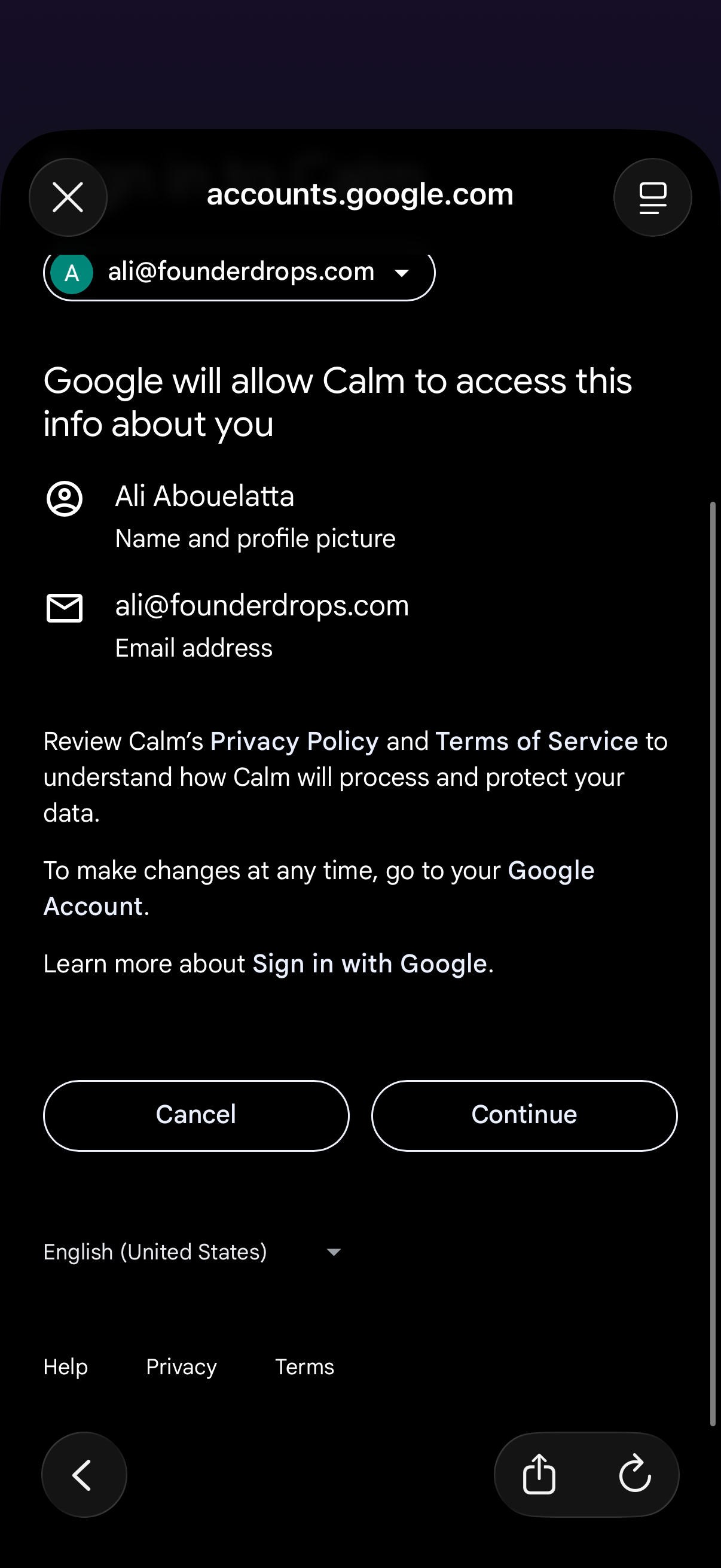 calm app screenshot 5