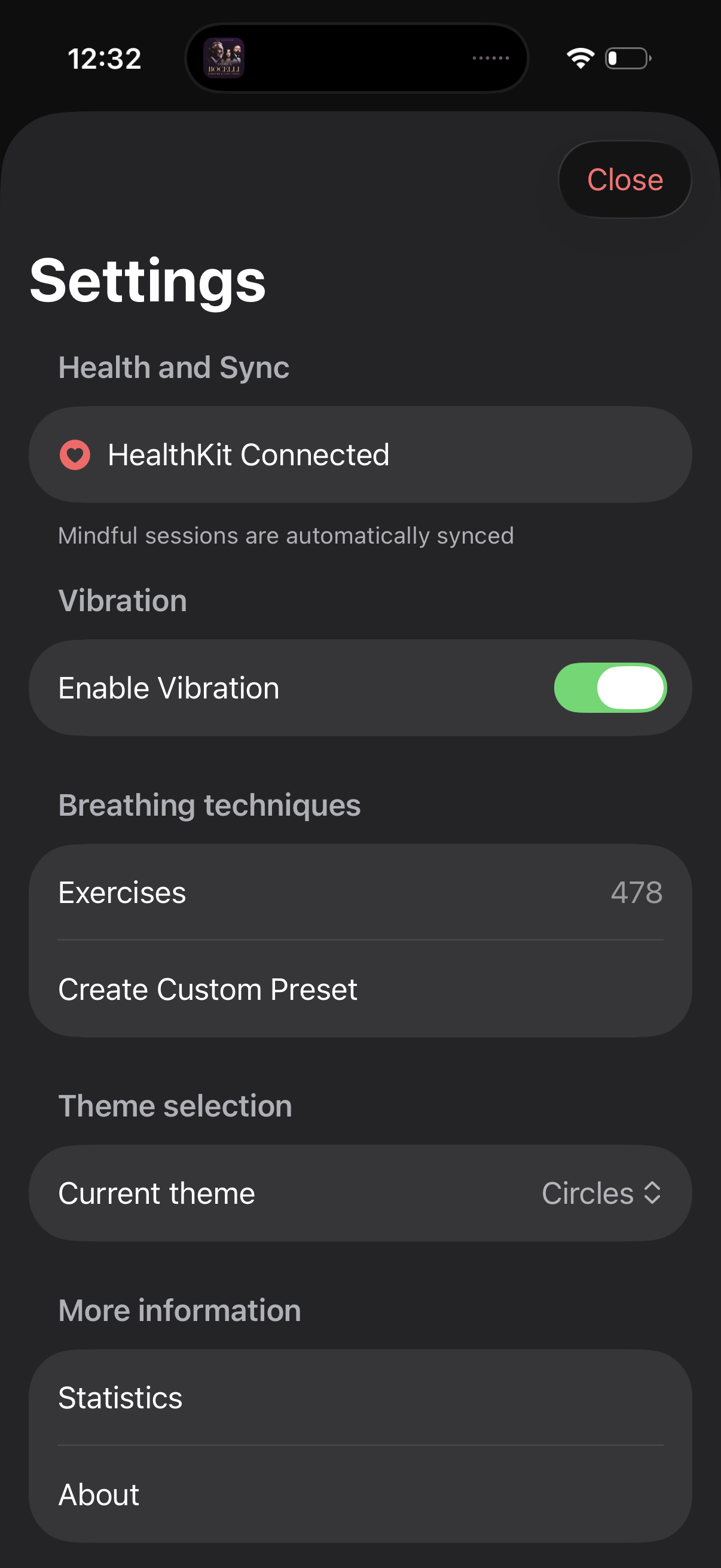 calmaria app screenshot 8