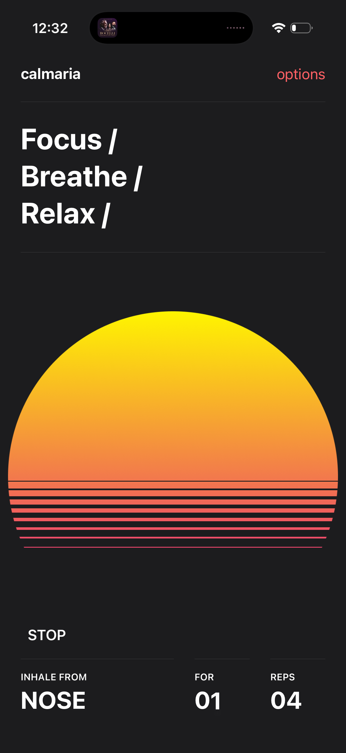 calmaria app screenshot 4