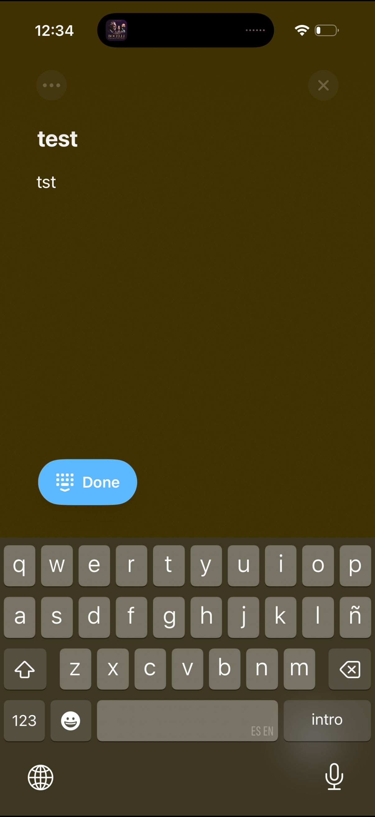 canopi add note widget