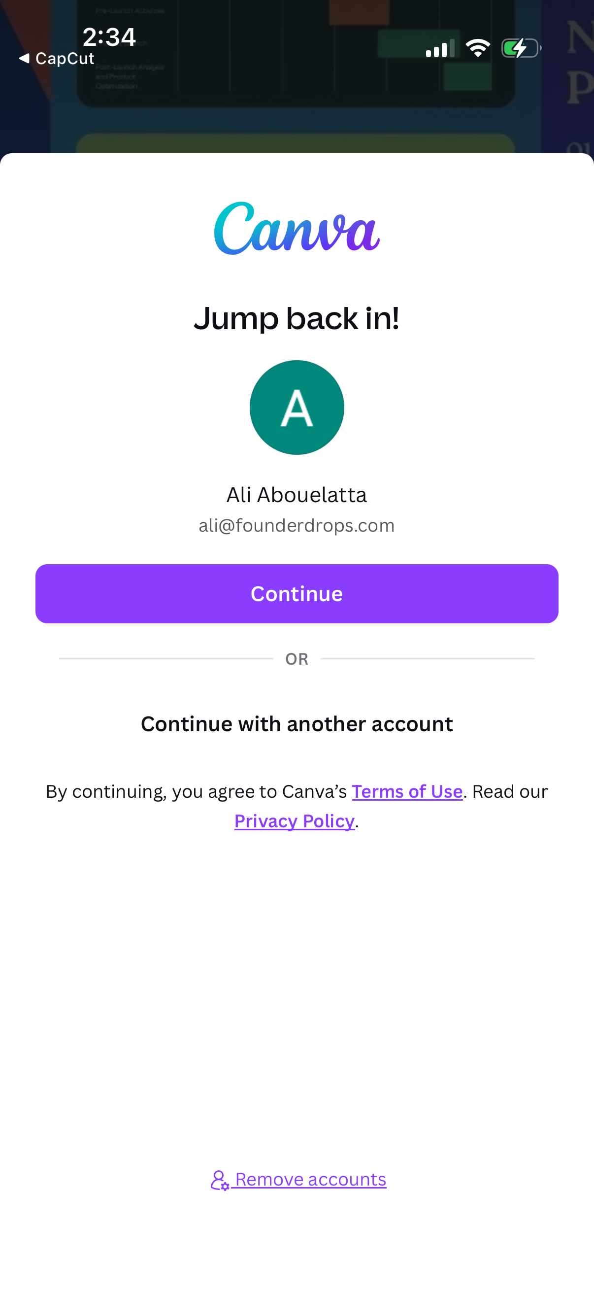 canva Onboarding