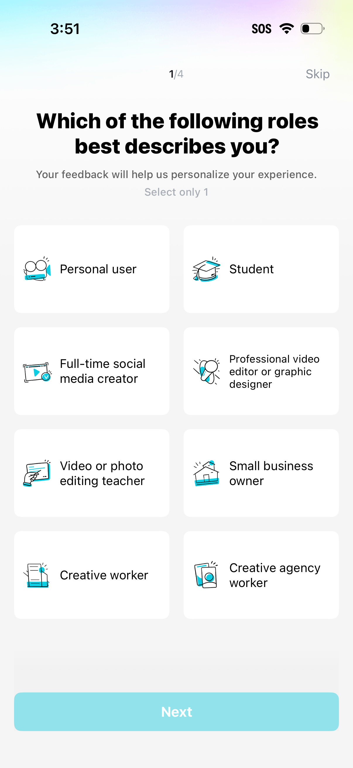 capcut app screenshot 1
