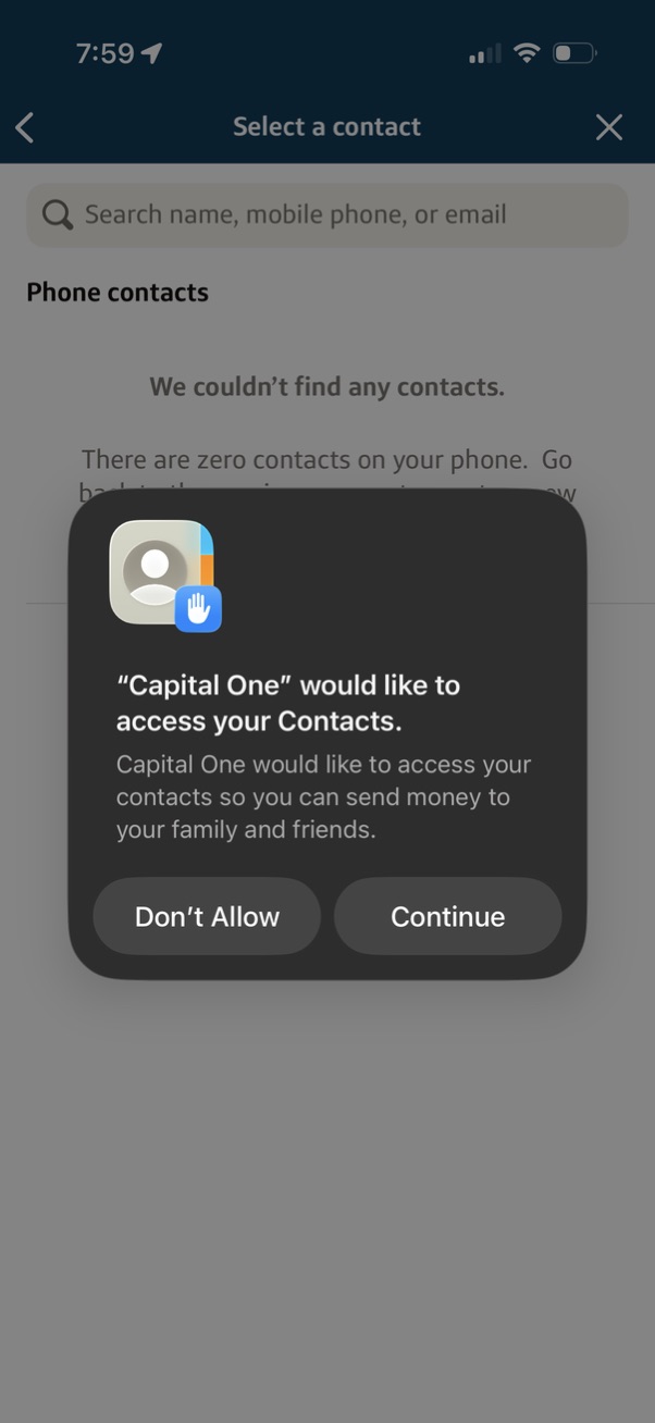 capital-one app screenshot 5