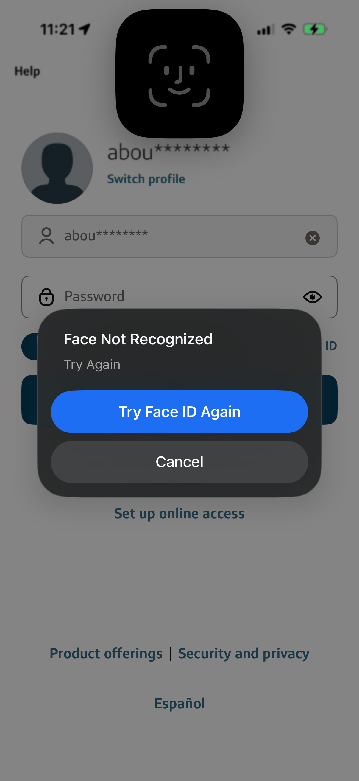 Step 1 of capital-one Main_tabs