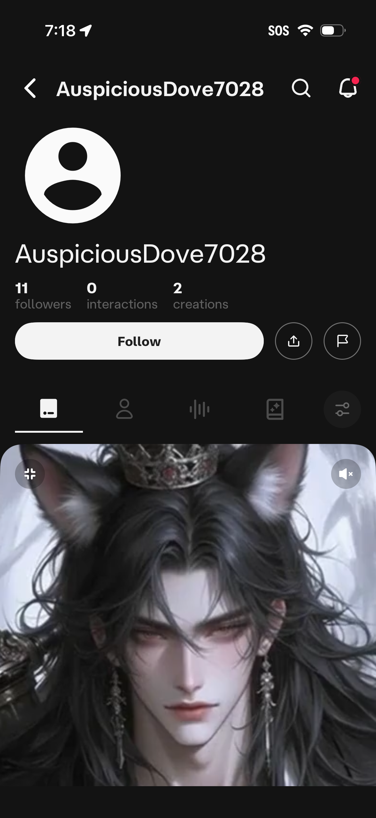 character_AI share profile