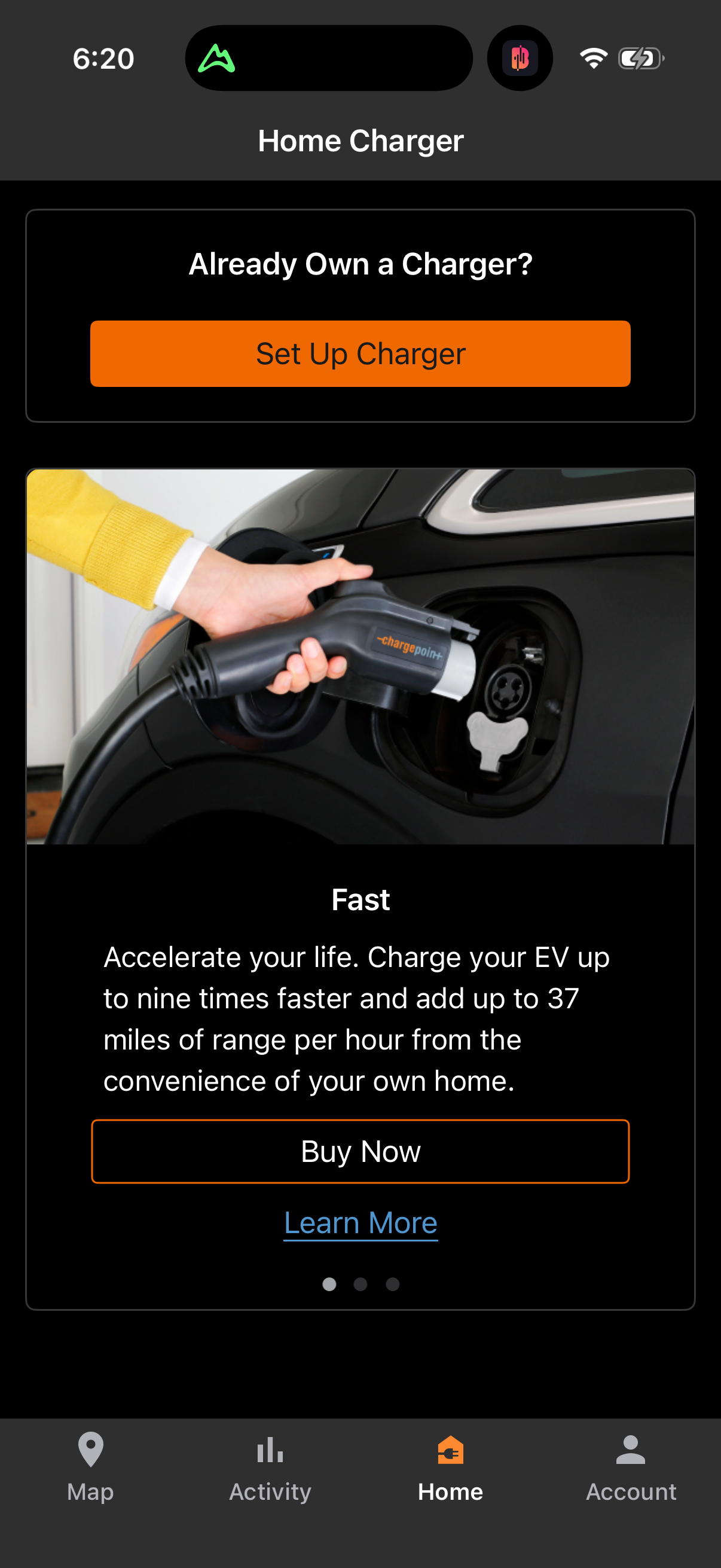 Step 3 of chargepoint Main_tabs