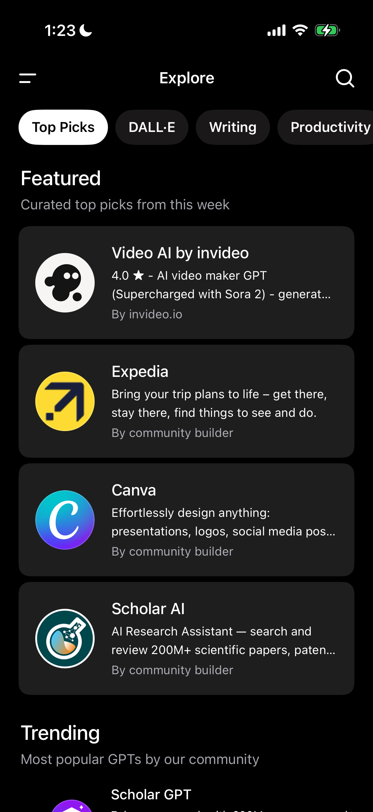 chatgpt app screenshot 7