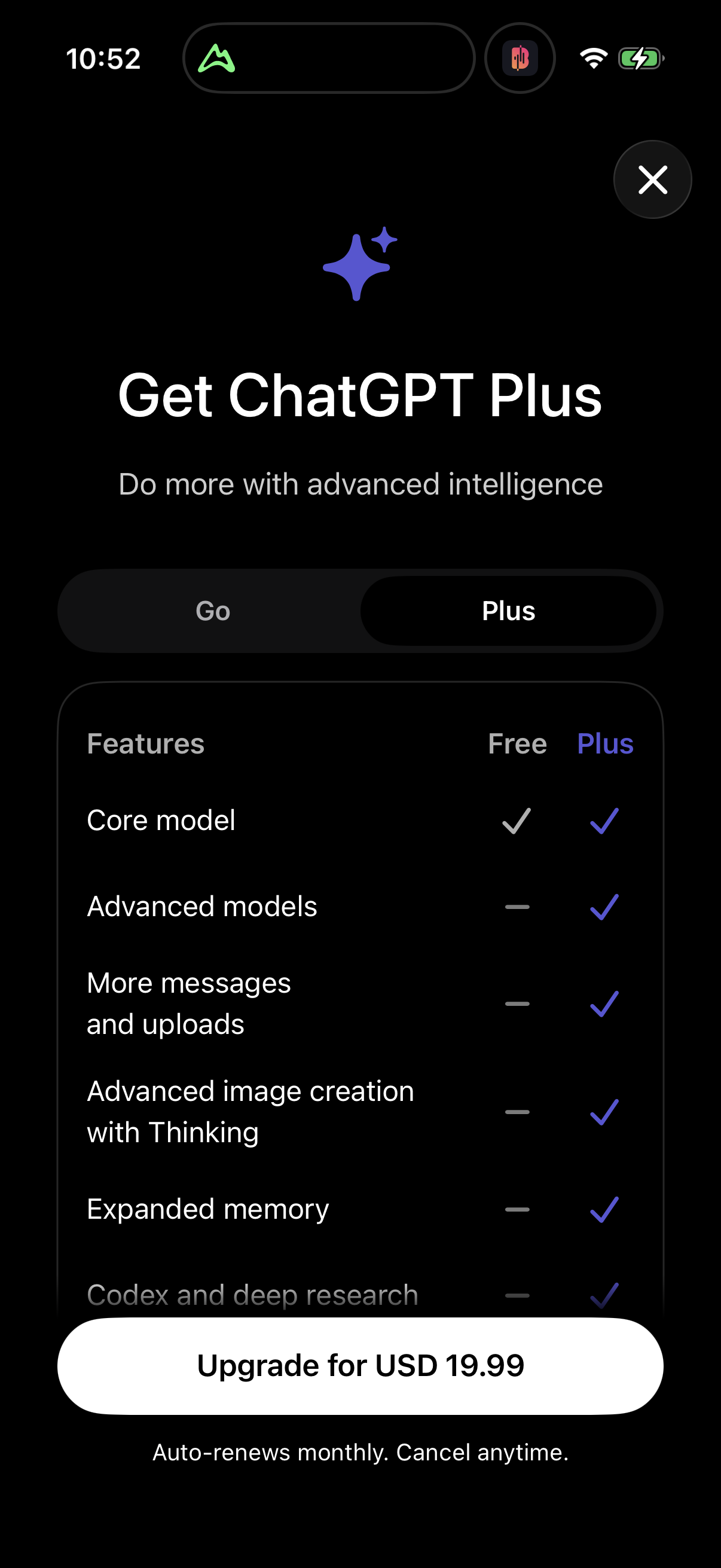 Step 2 of chatgpt Paywall