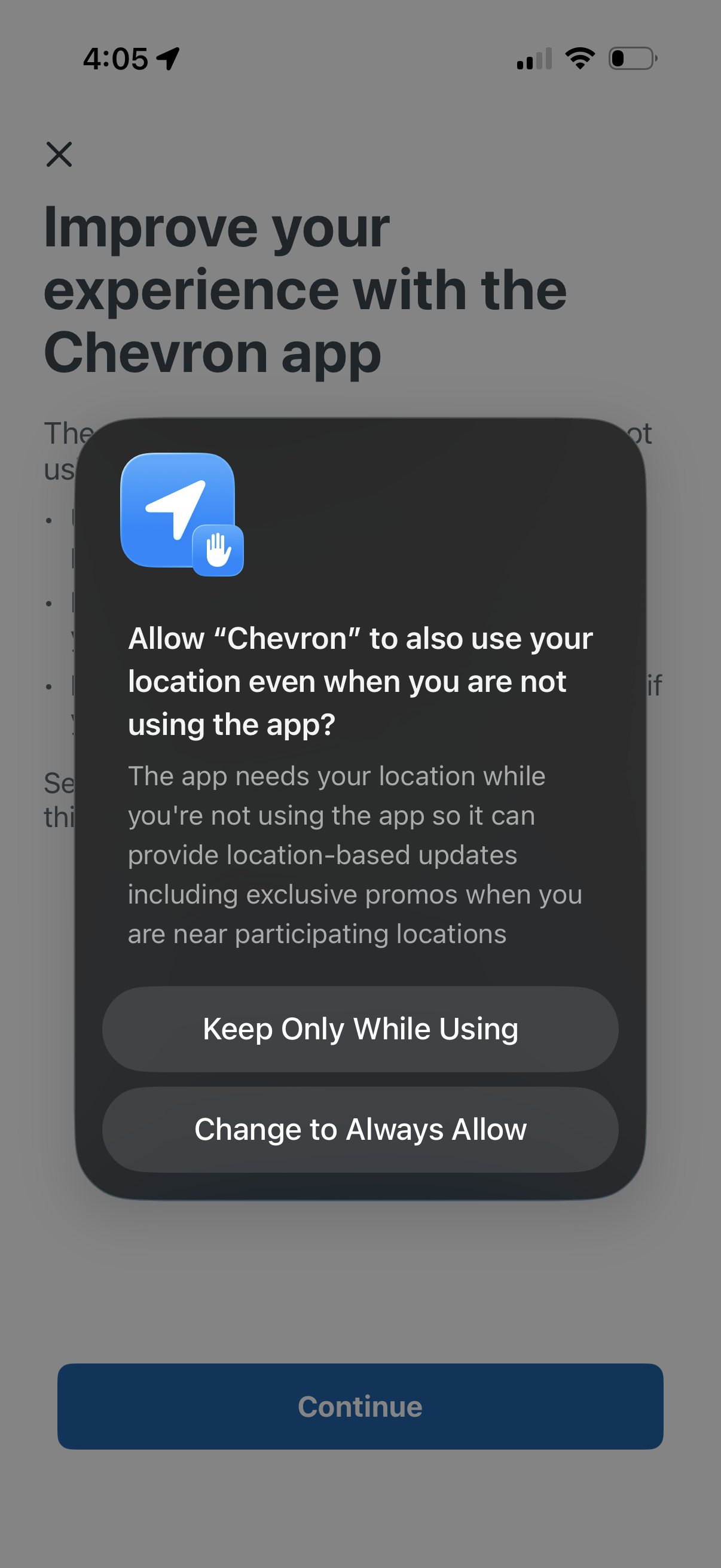 chevron app screenshot 5