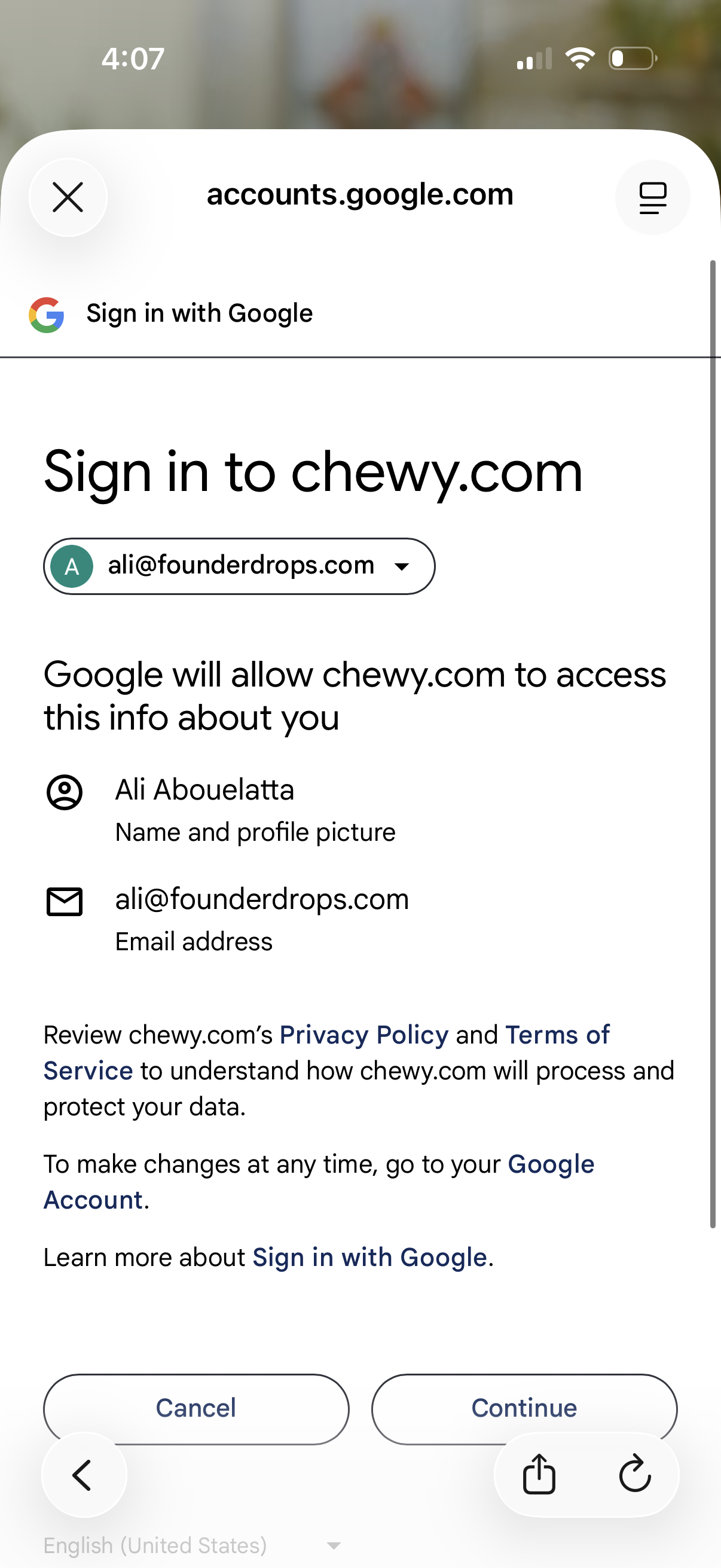 chewy app screenshot 5