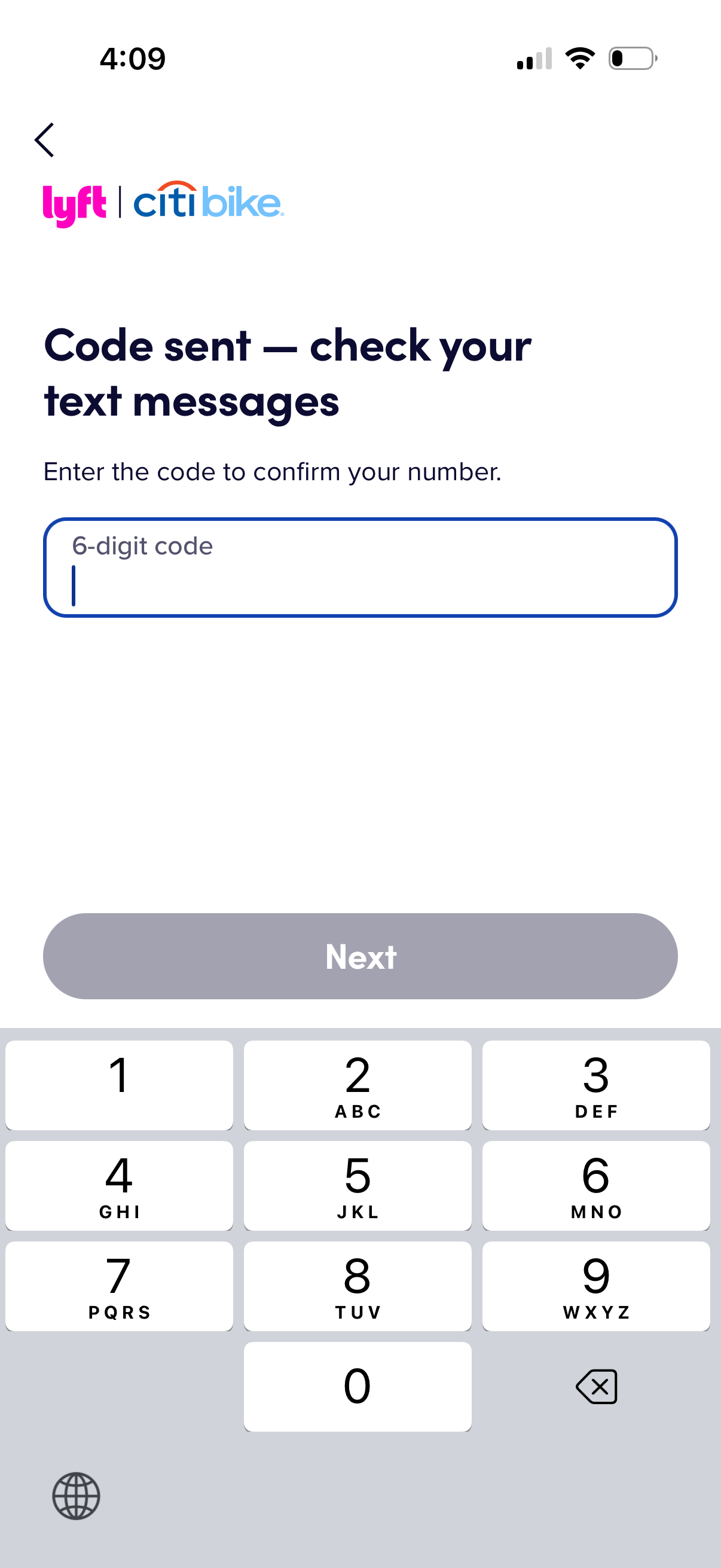 citibike app screenshot 12
