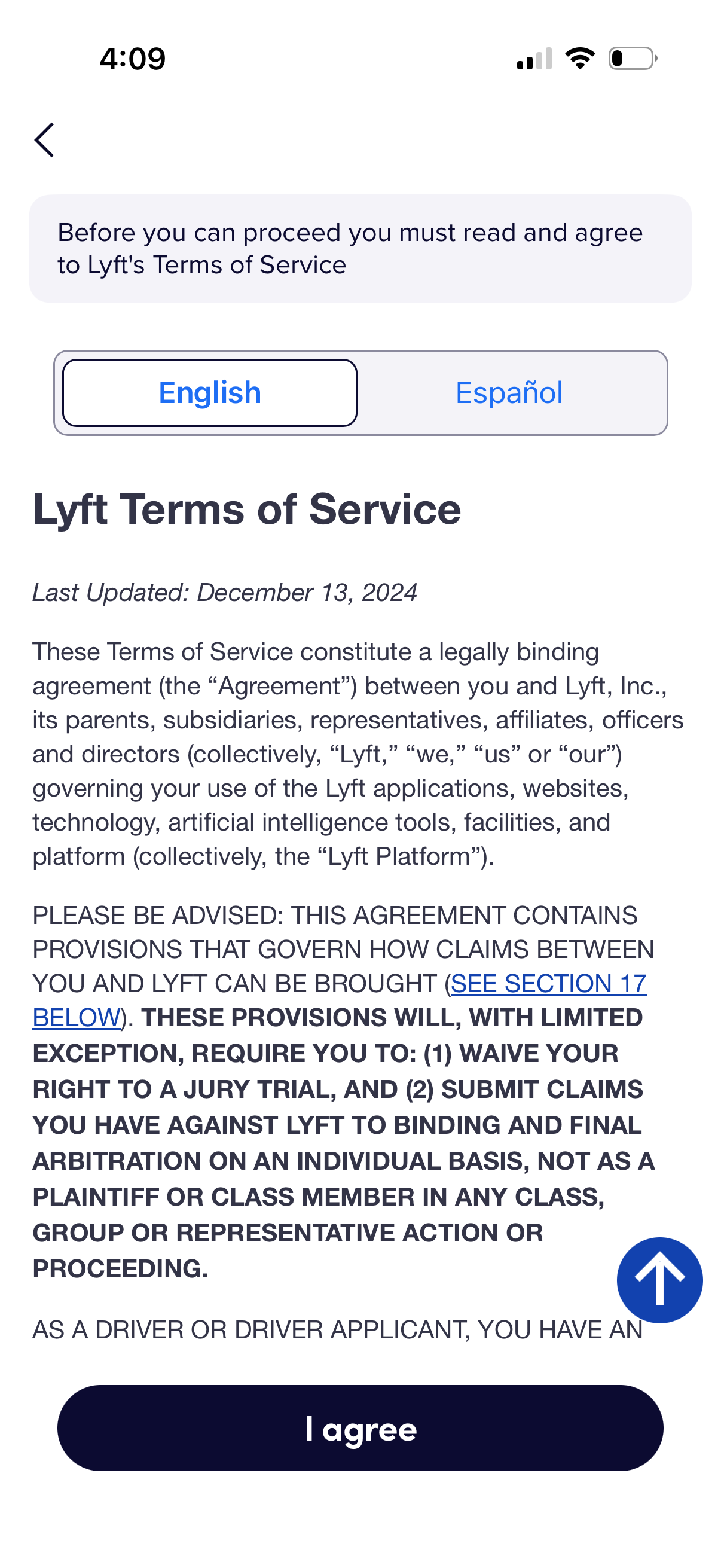 citibike app screenshot 9