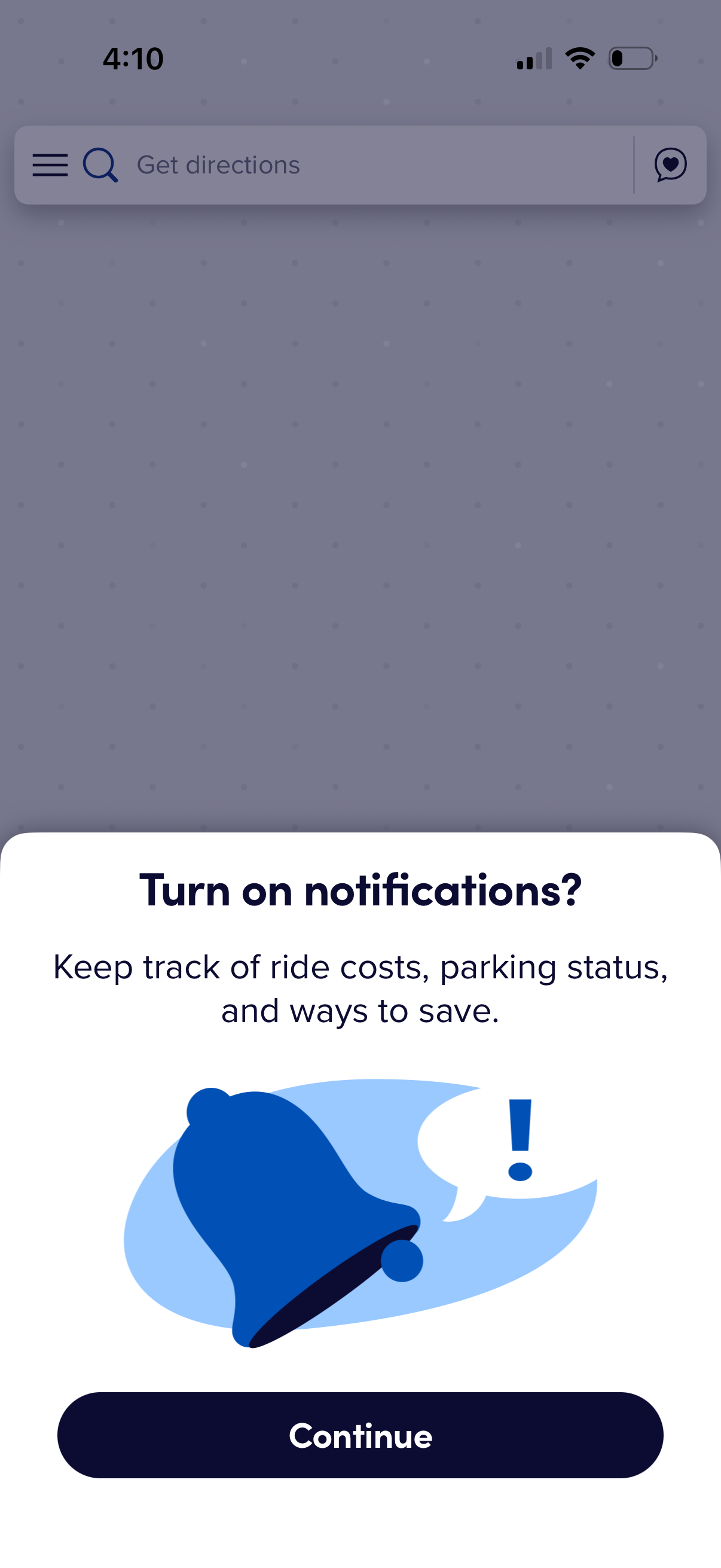 citibike app screenshot 5