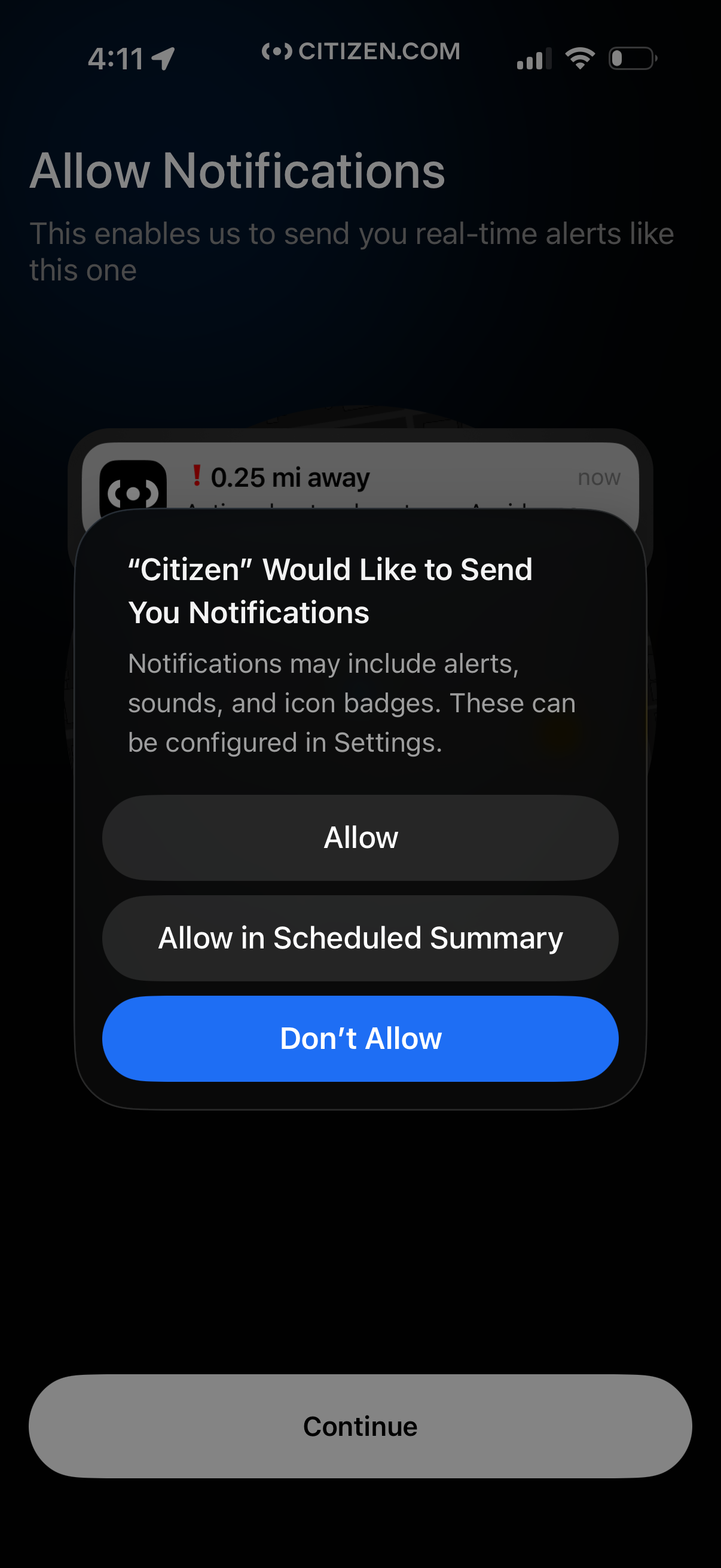 citizen app screenshot 3