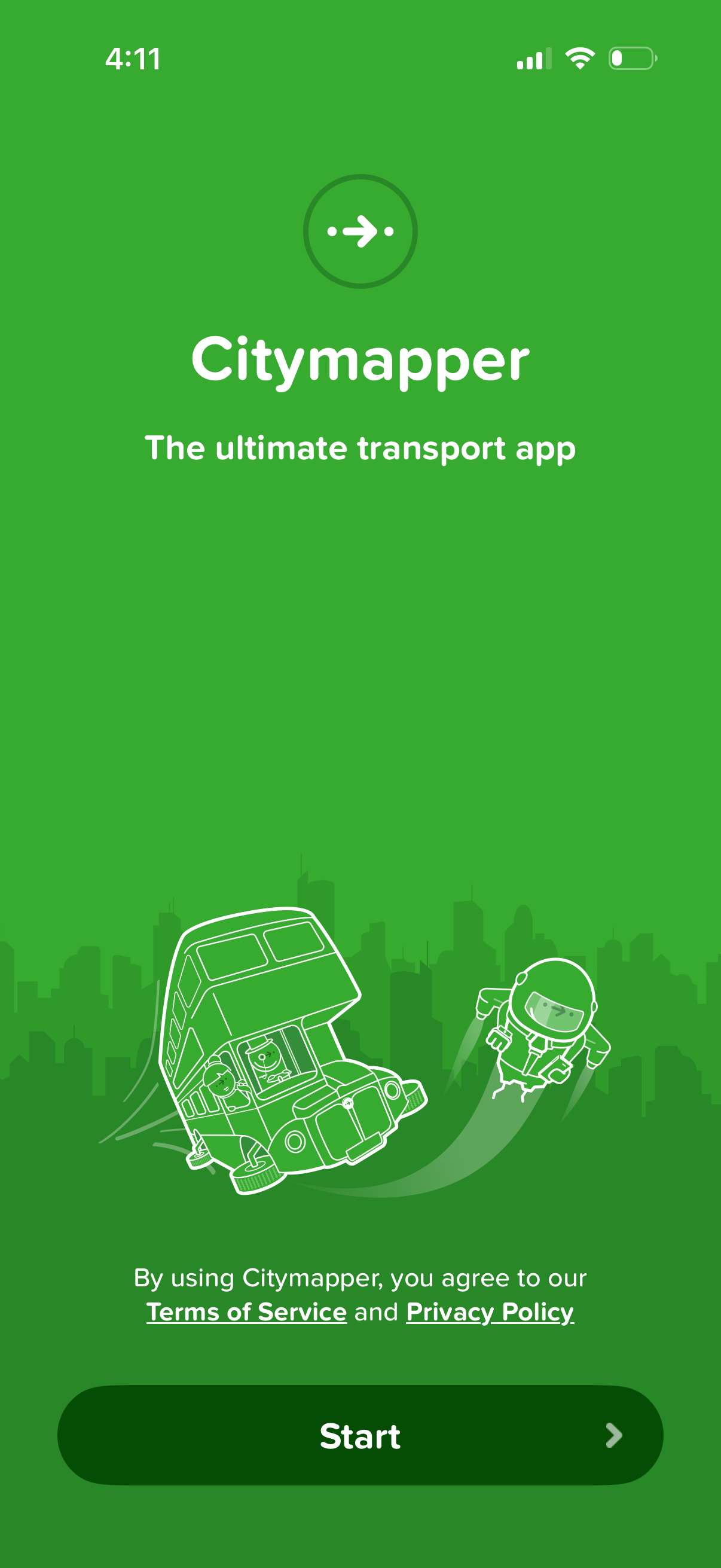 citymapper app screenshot 12