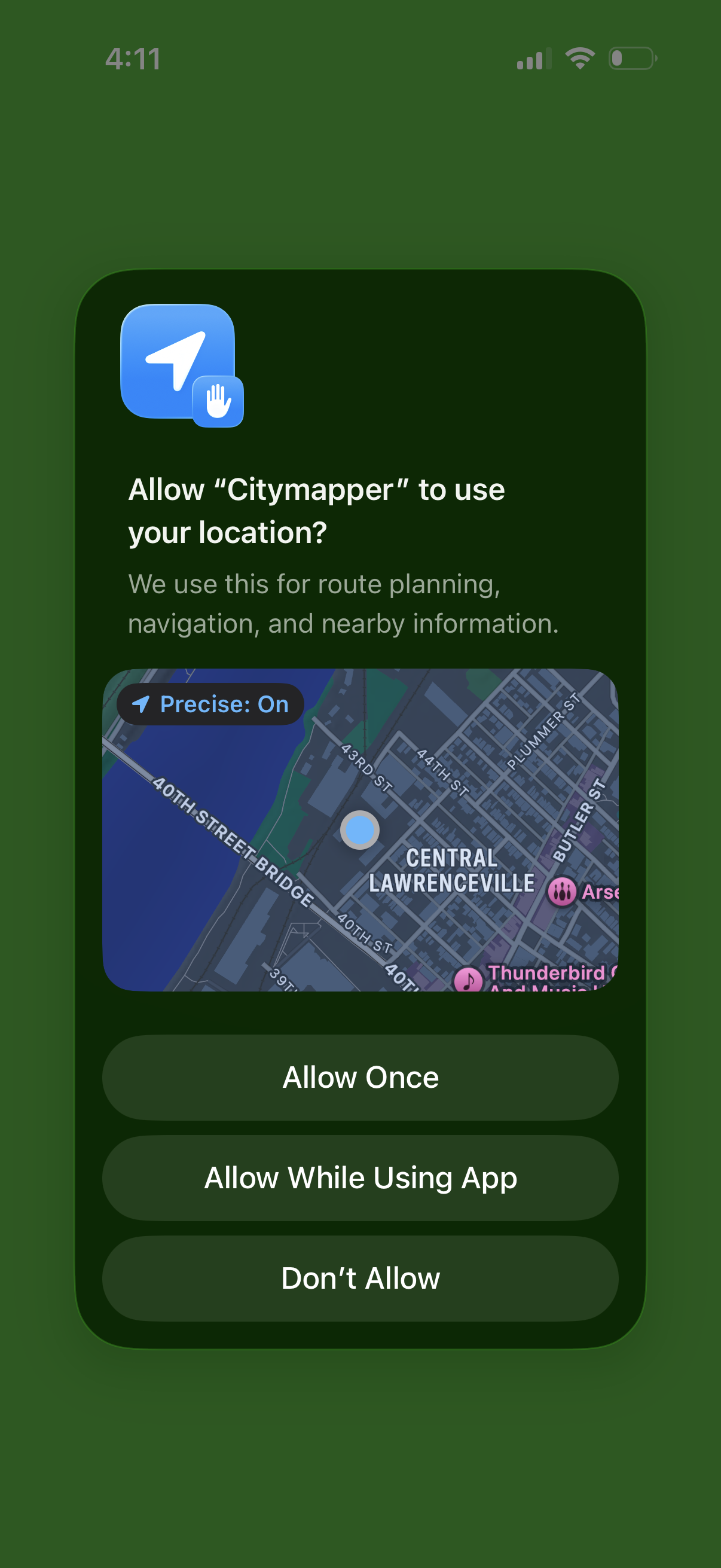 citymapper app screenshot 10