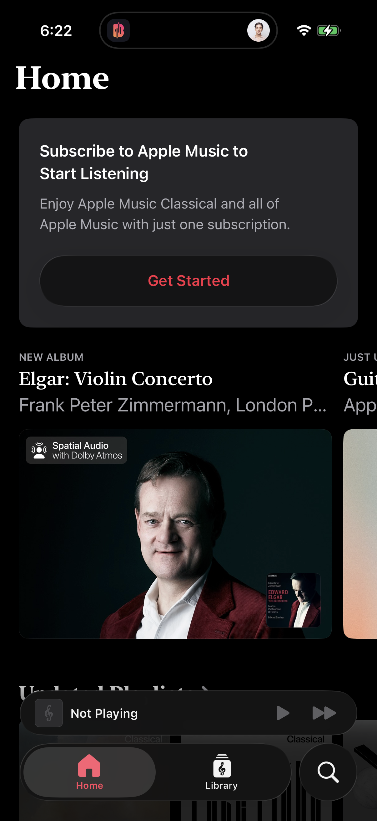 classical app screenshot 1