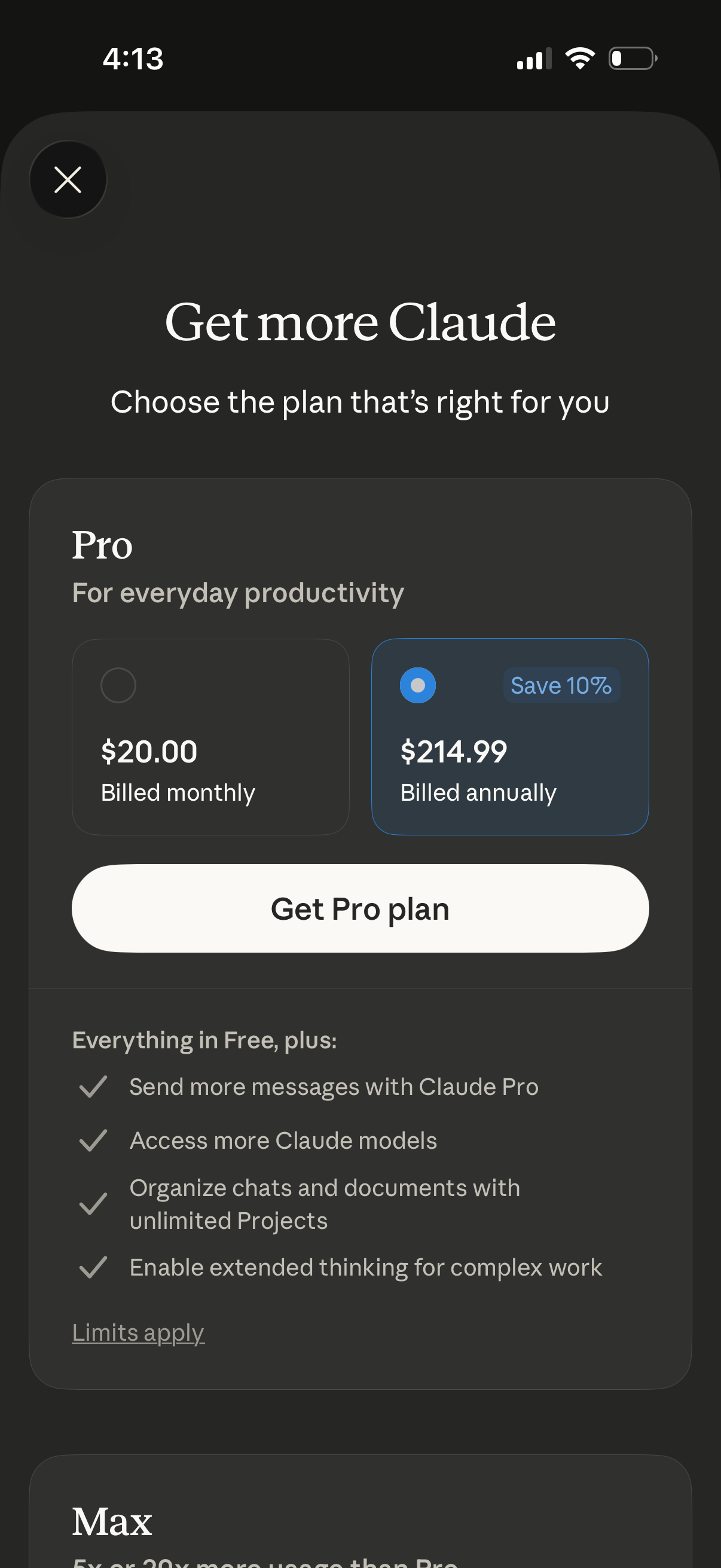 claude app screenshot 3