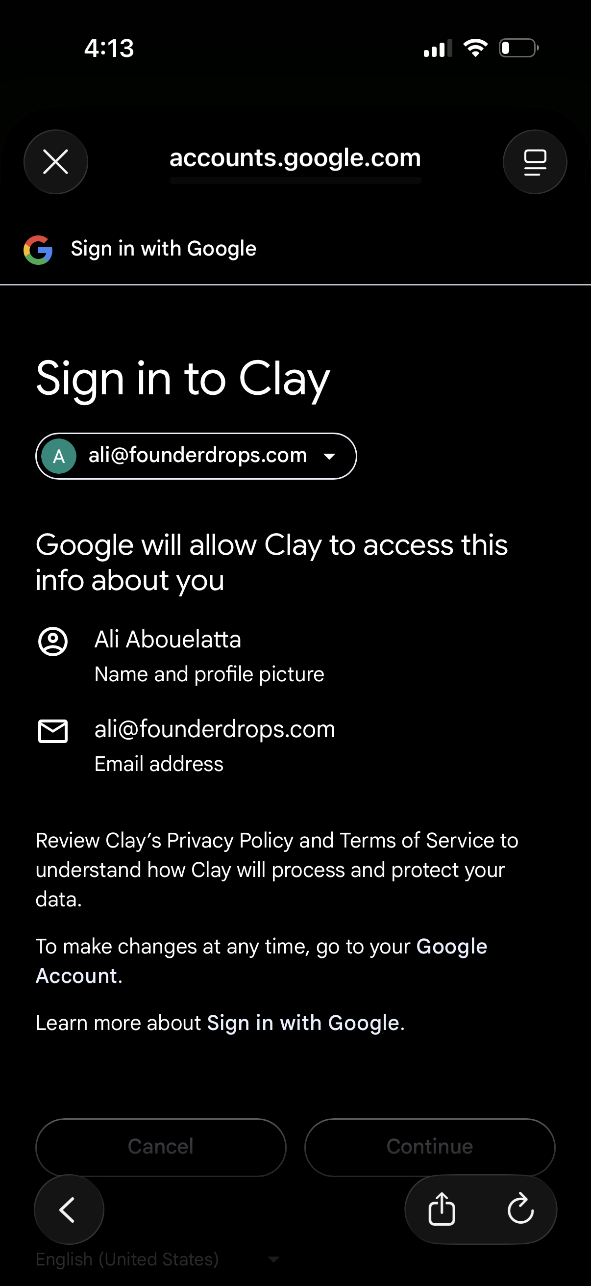clay app screenshot 5