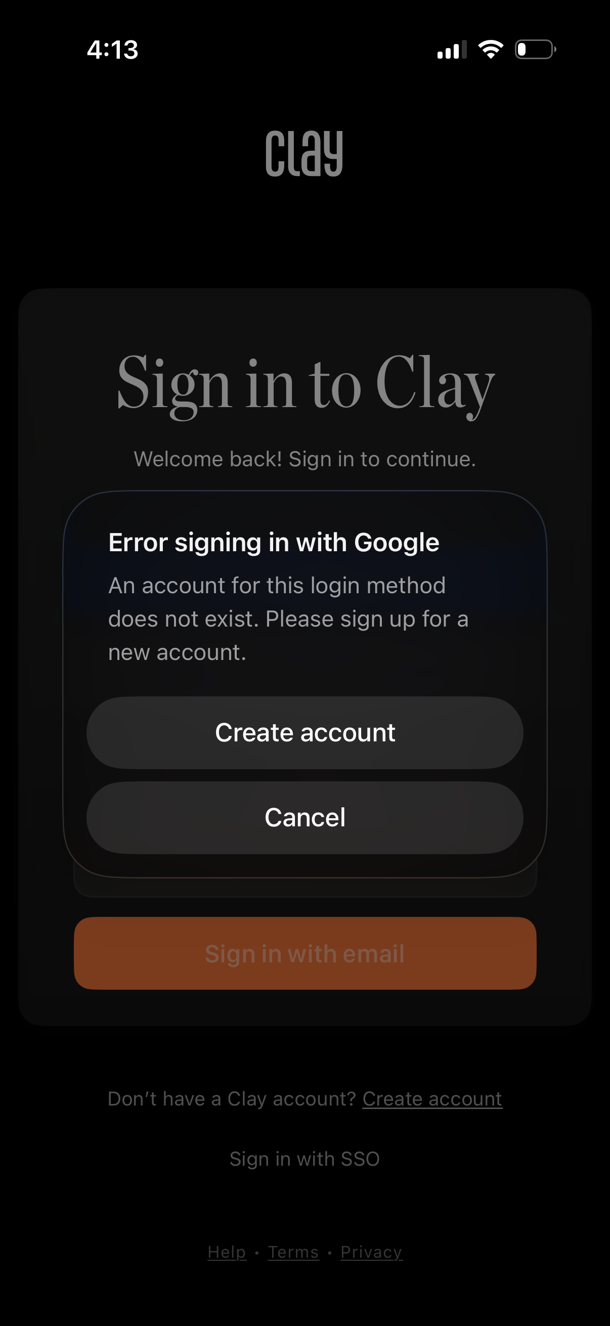 clay app screenshot 4
