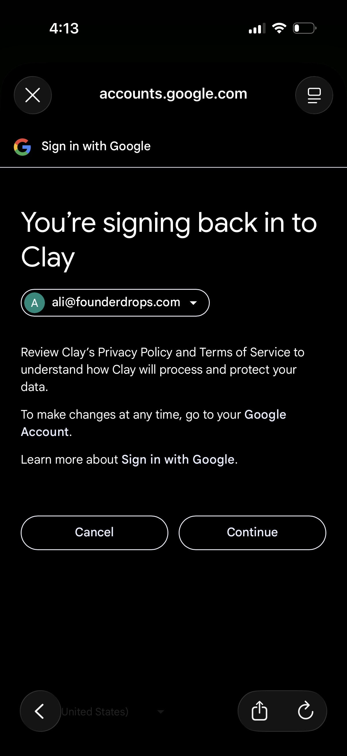 clay app screenshot 1