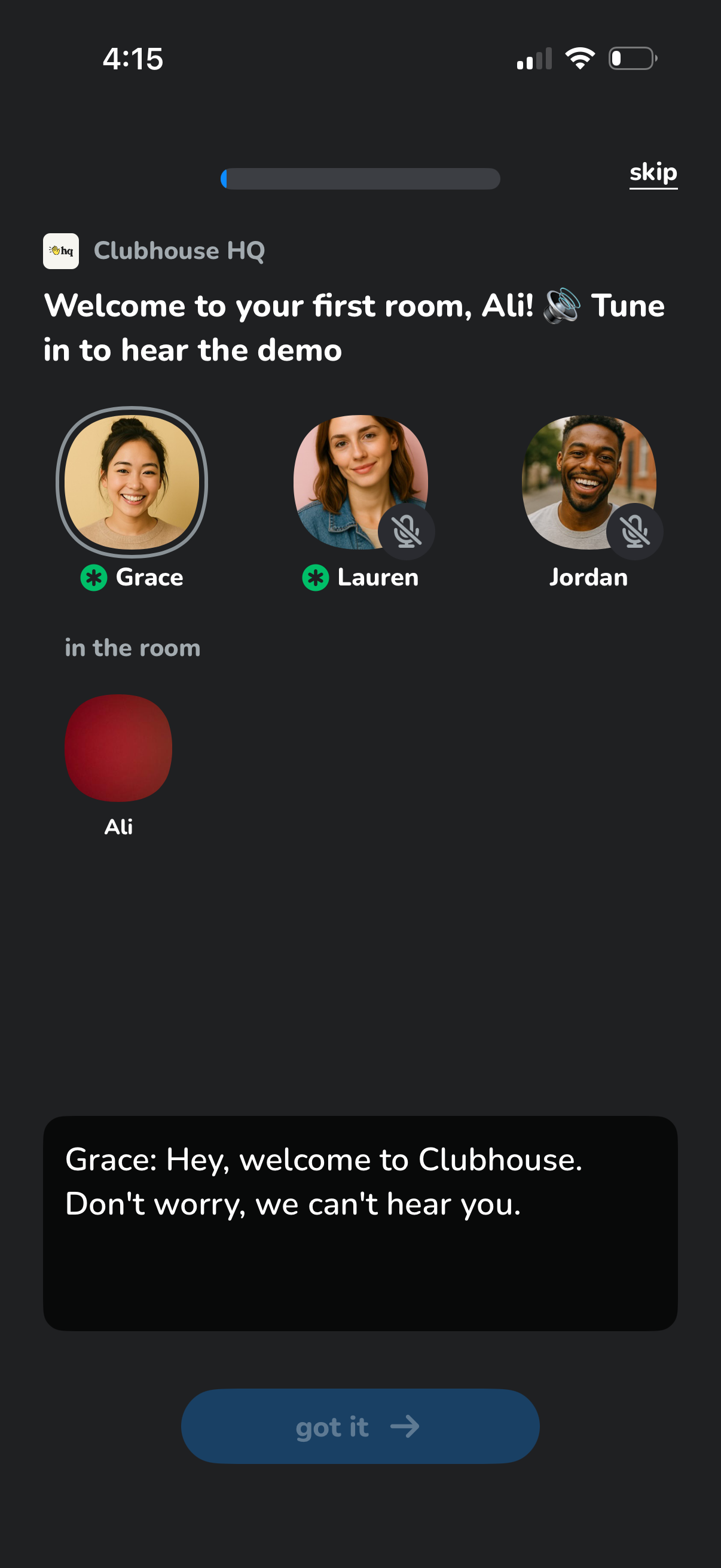 clubhouse app screenshot 3