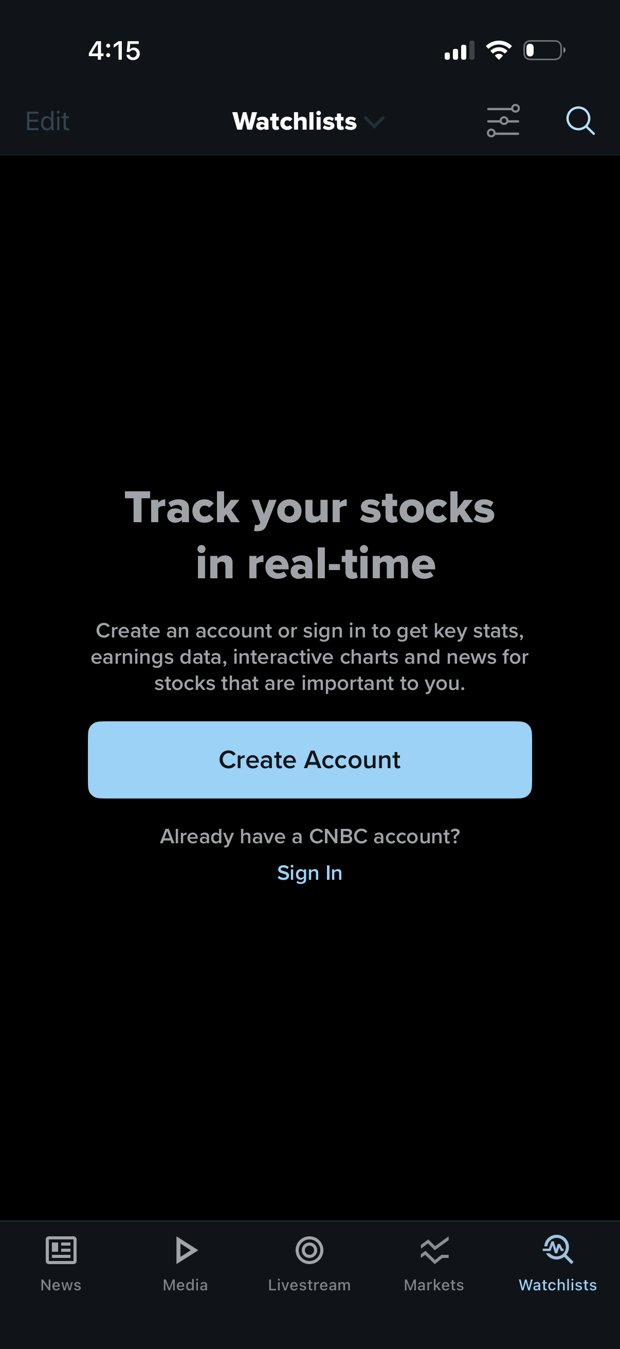 cnbc app screenshot 3