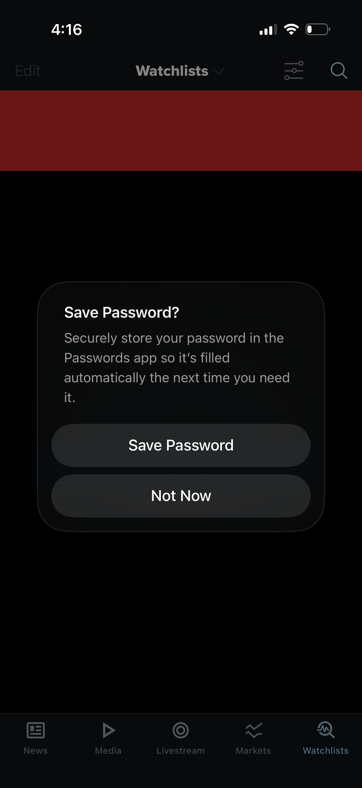 cnbc app screenshot 1