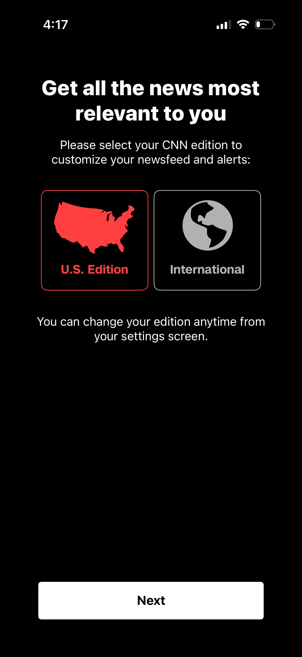 cnn app screenshot 9