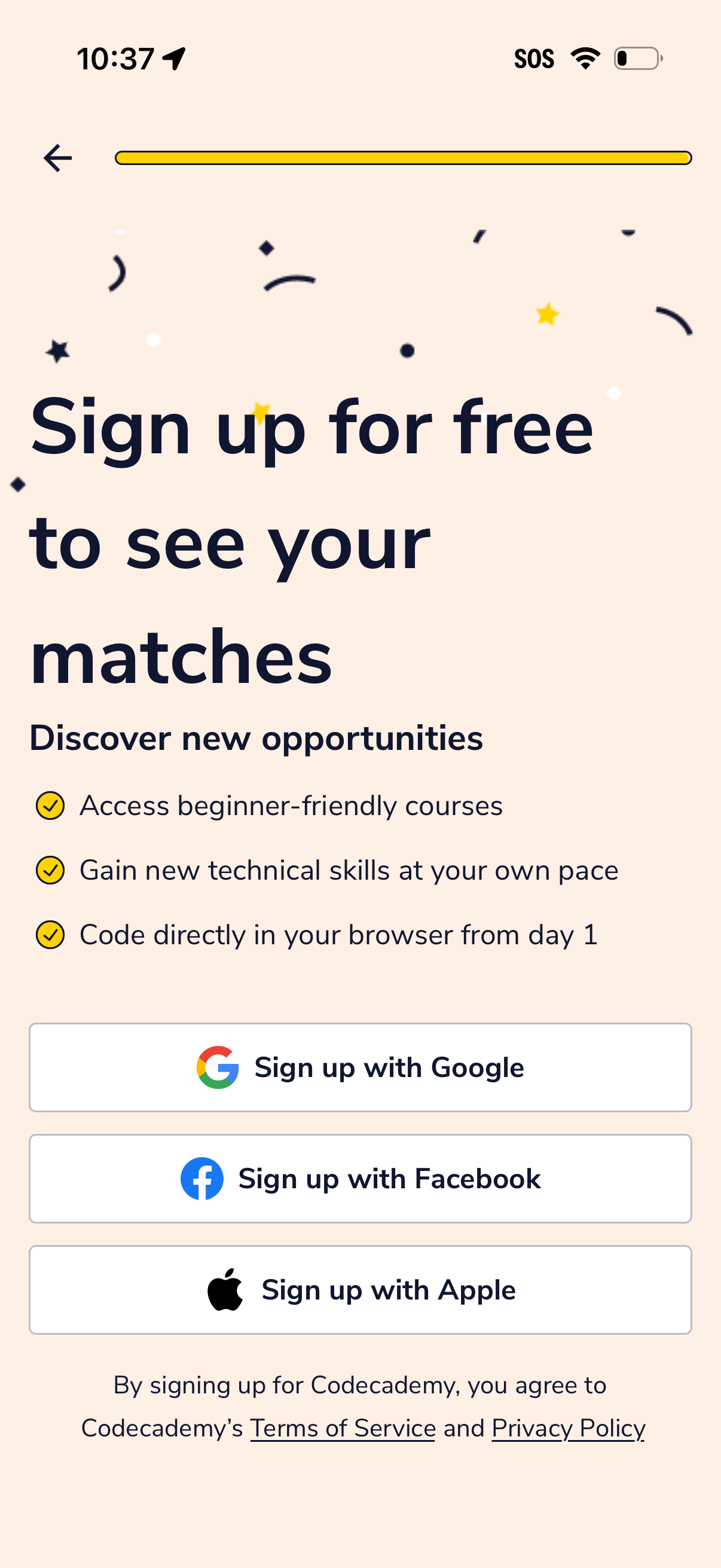 codeacademy-go app screenshot 22