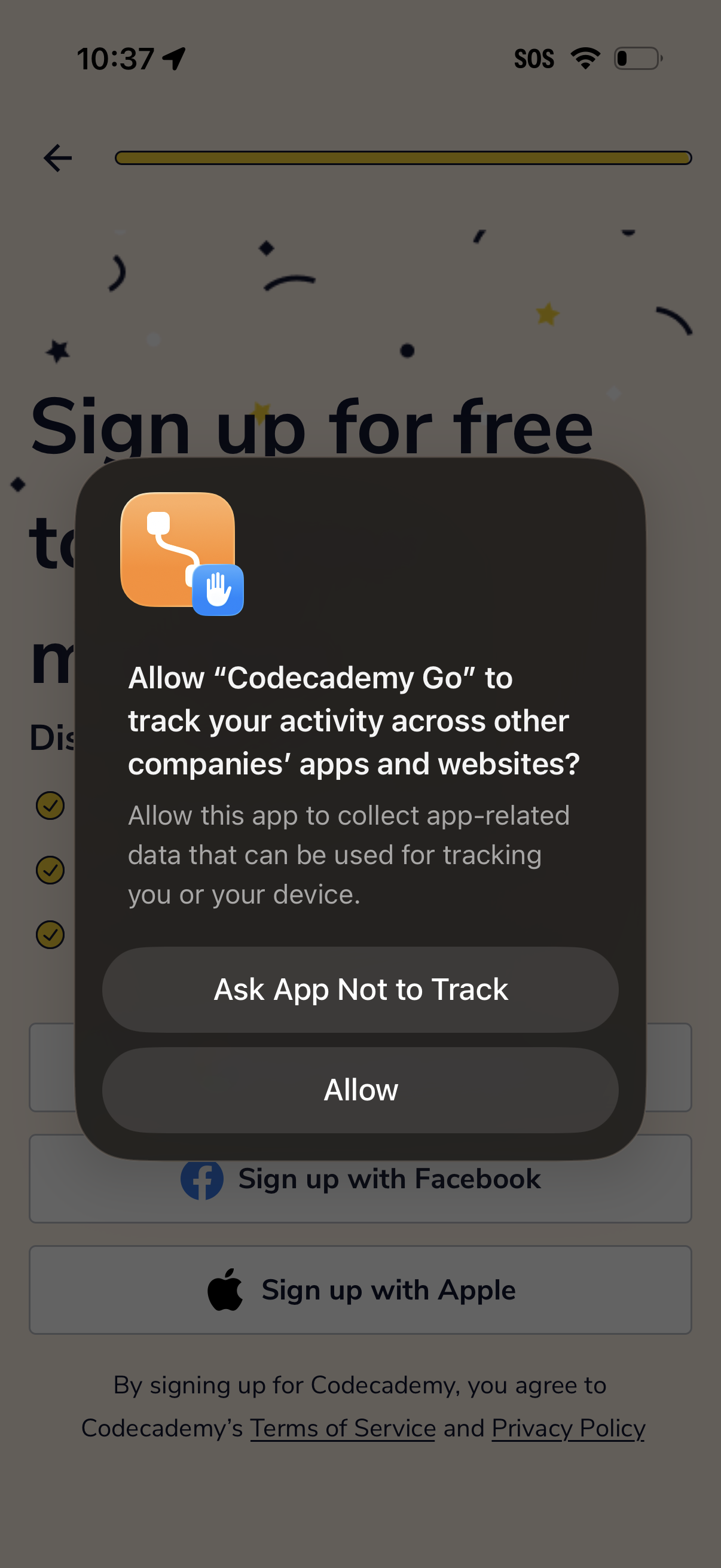 codeacademy-go app screenshot 21
