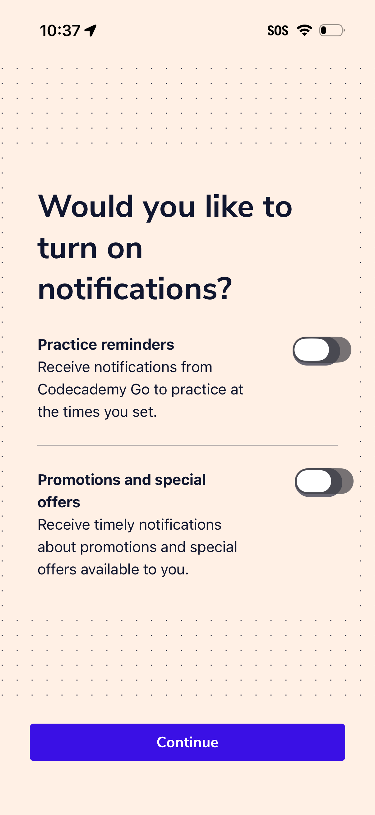 codeacademy-go app screenshot 19
