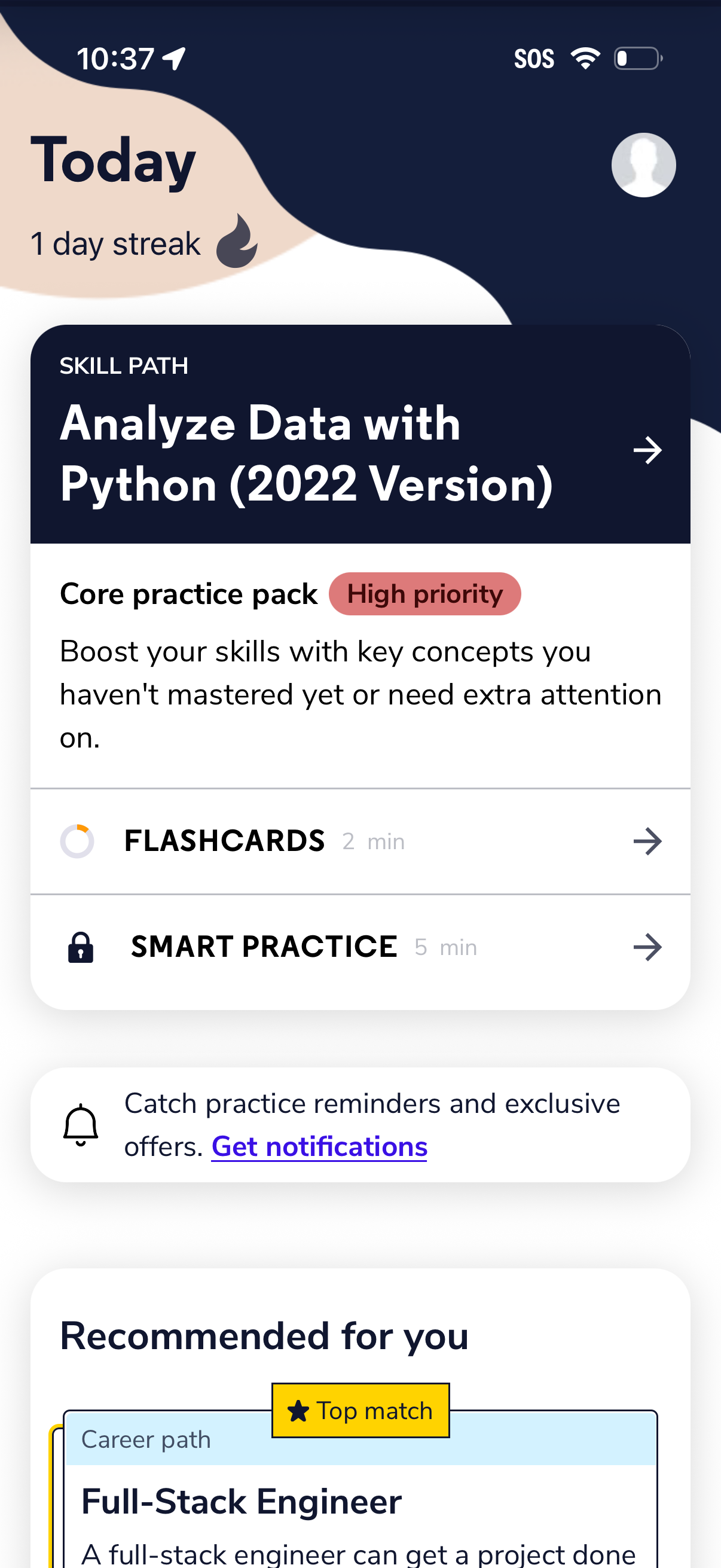 codeacademy-go app screenshot 15