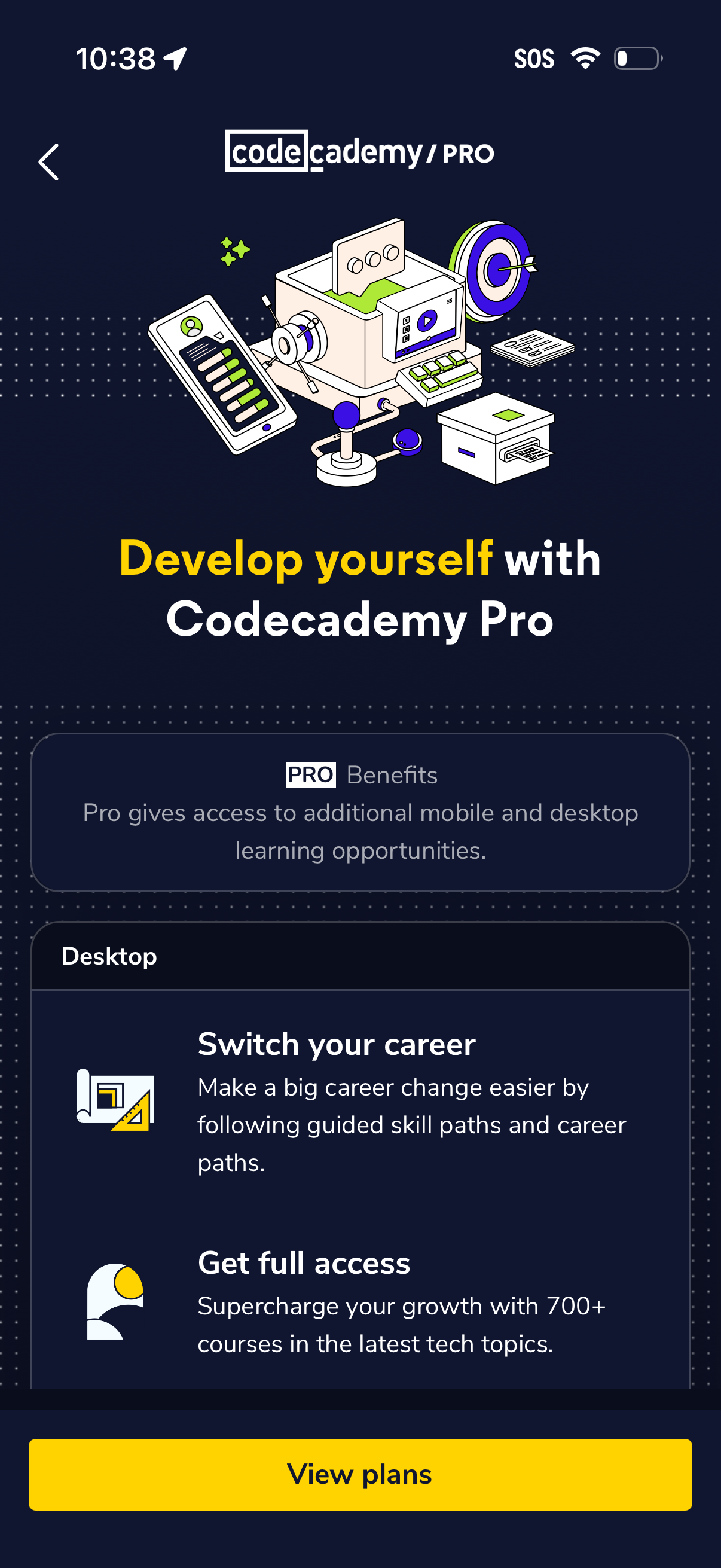 codeacademy-go app screenshot 12