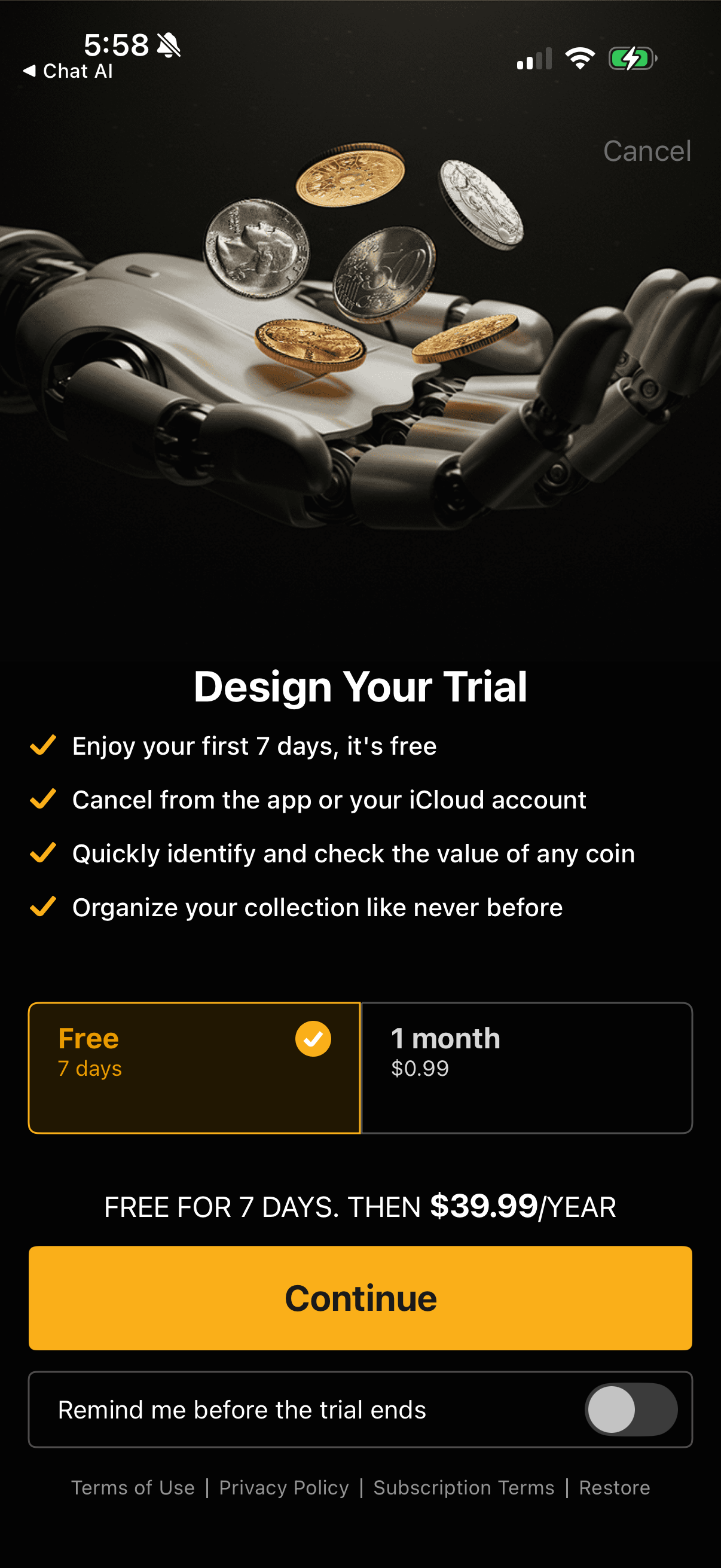 Step 3 of Coinsnap Onboarding