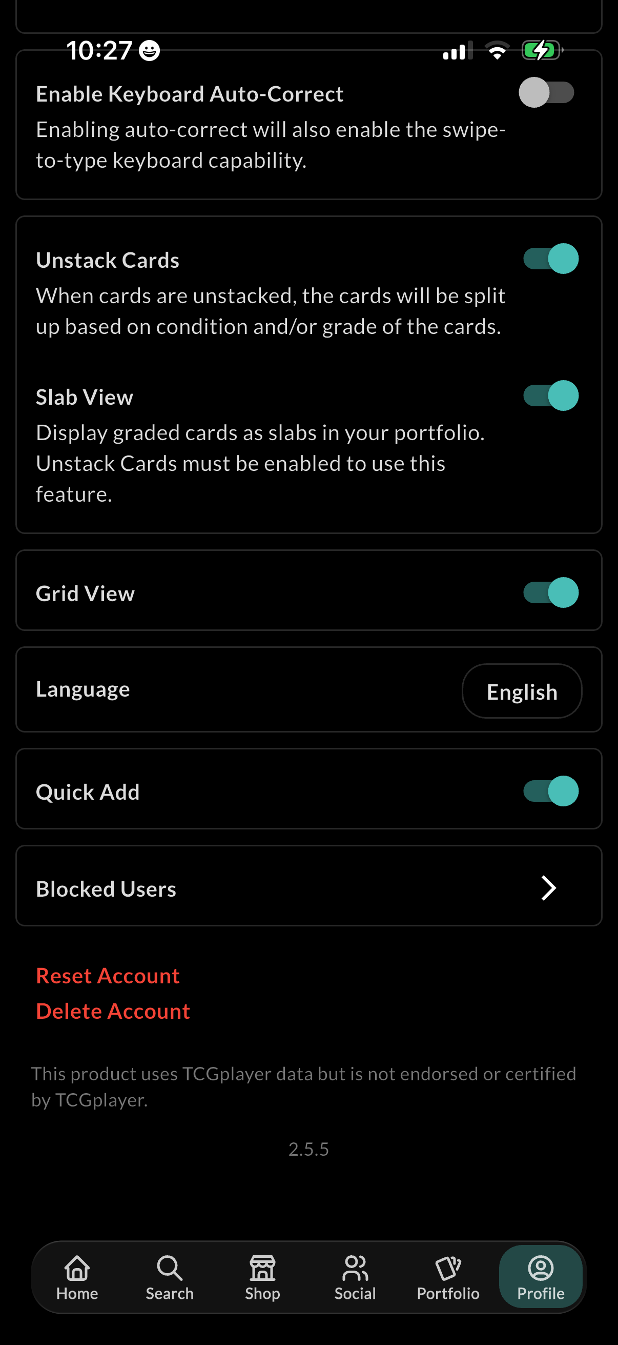 collectr-tcg-collector-app screen