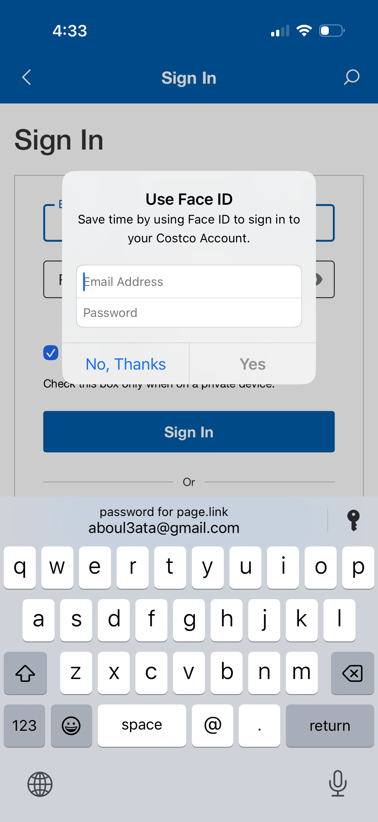 costco app screenshot 4