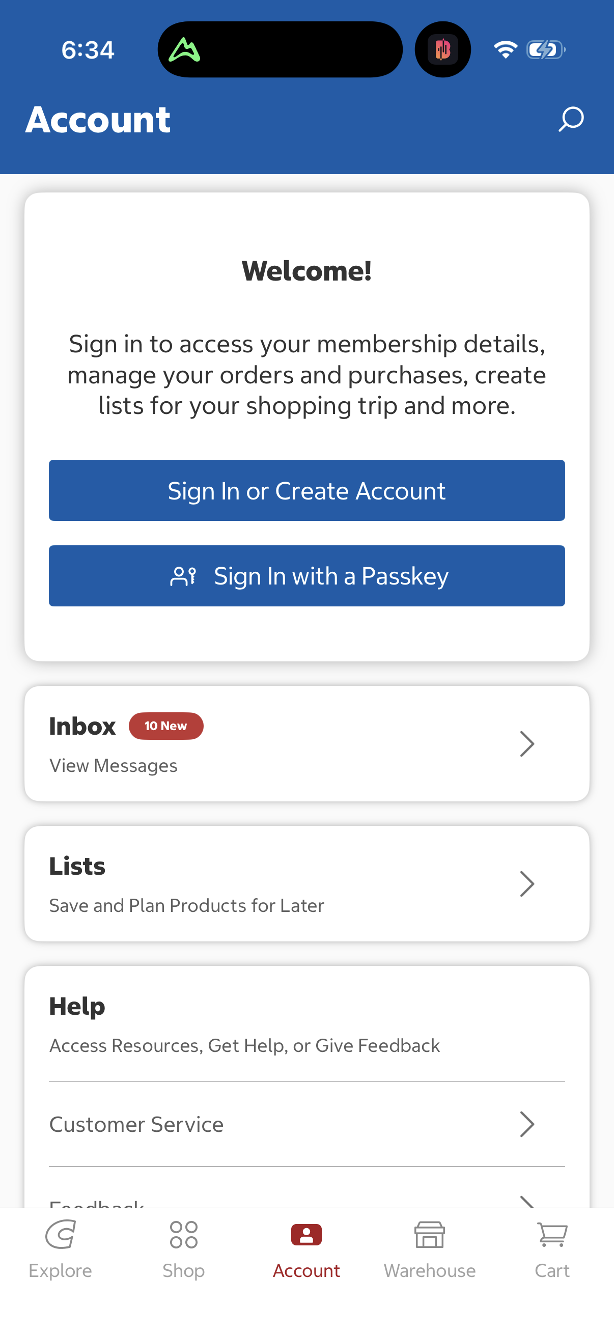 Step 3 of costco Main_tabs
