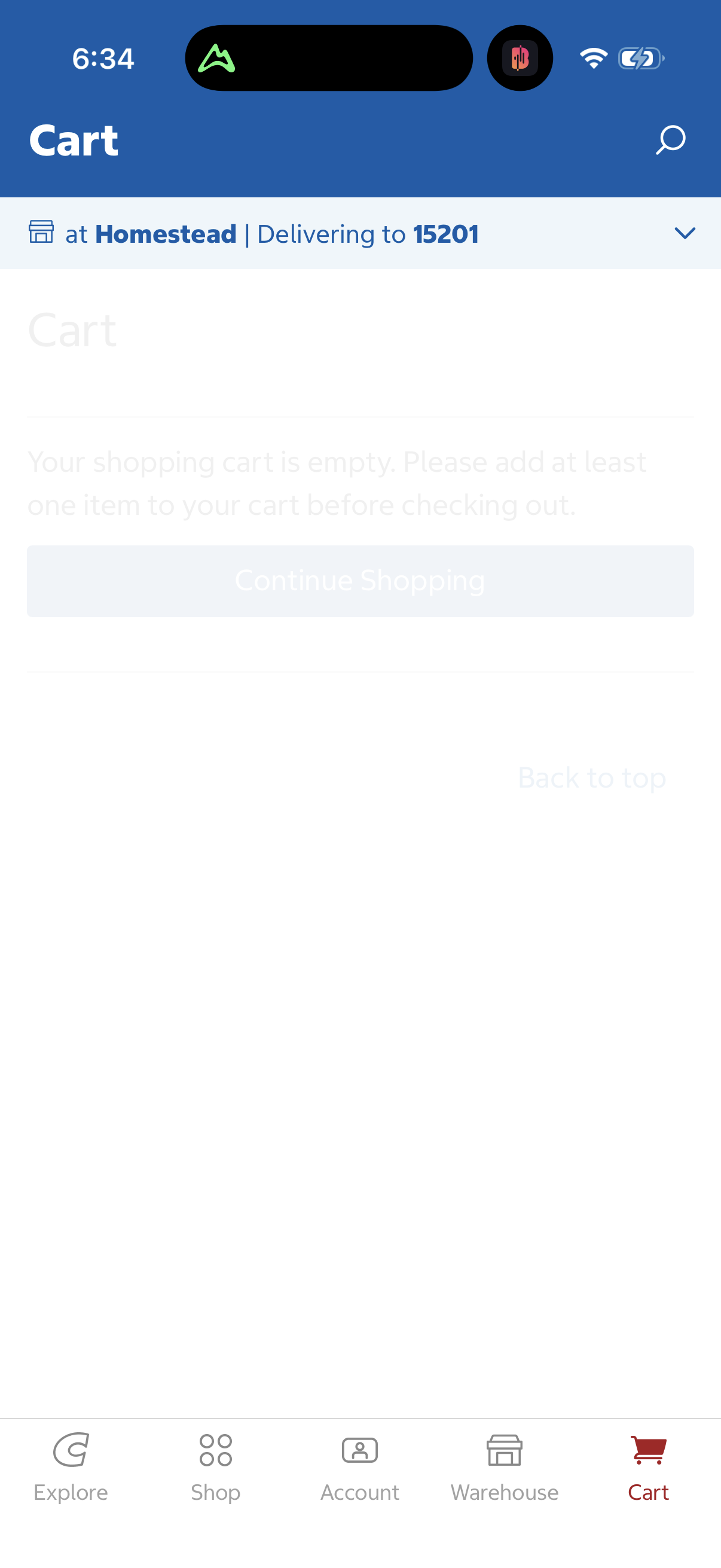 Step 5 of costco Main_tabs