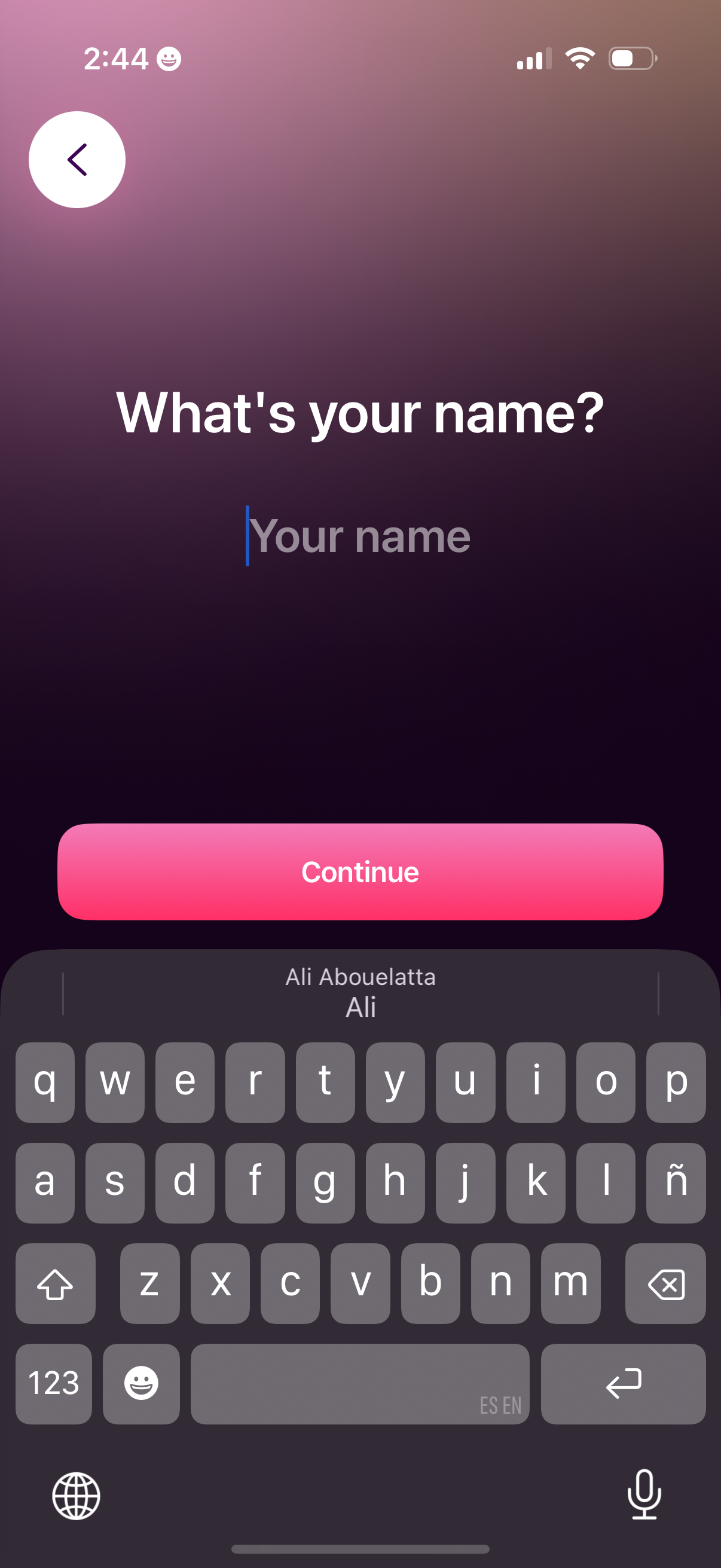 couple-joy start account setup