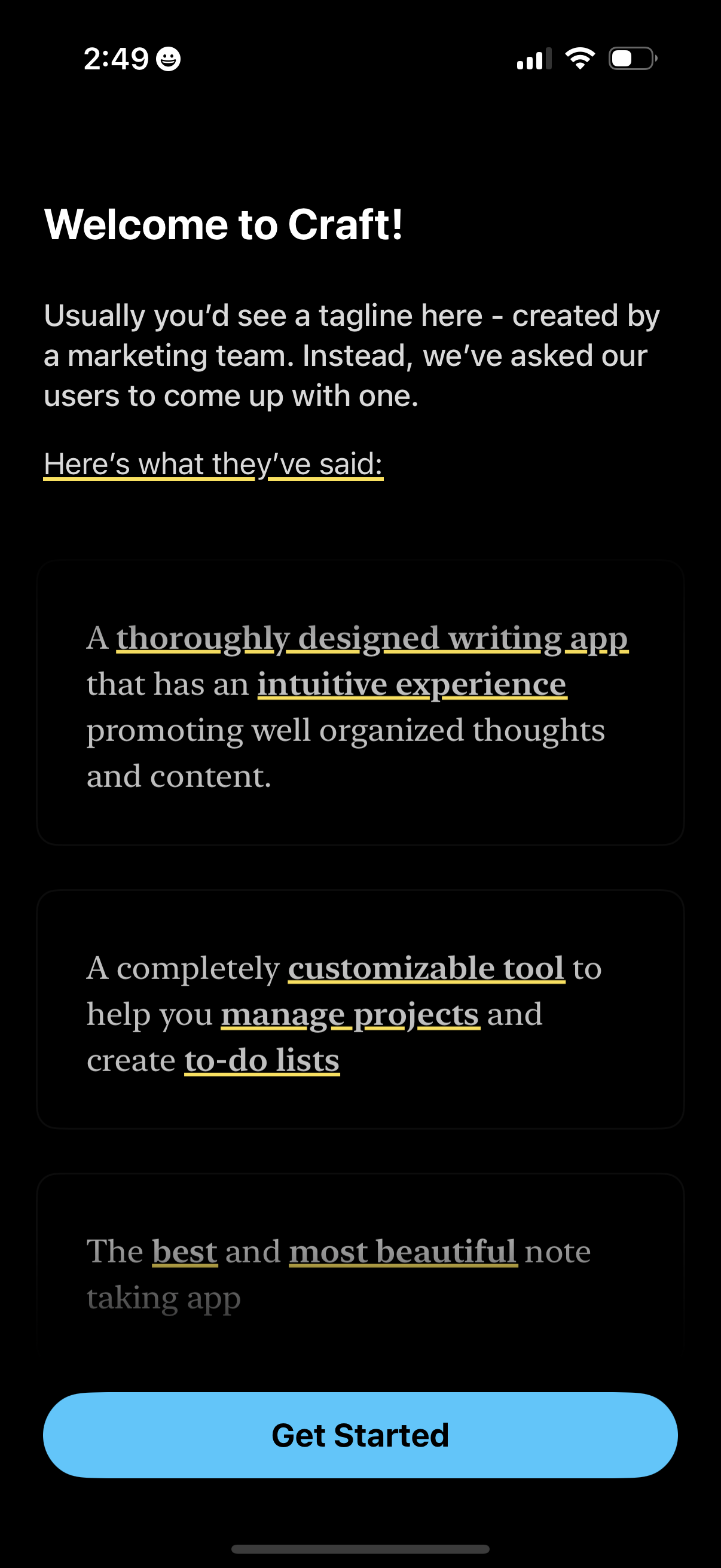 craft app screenshot 101