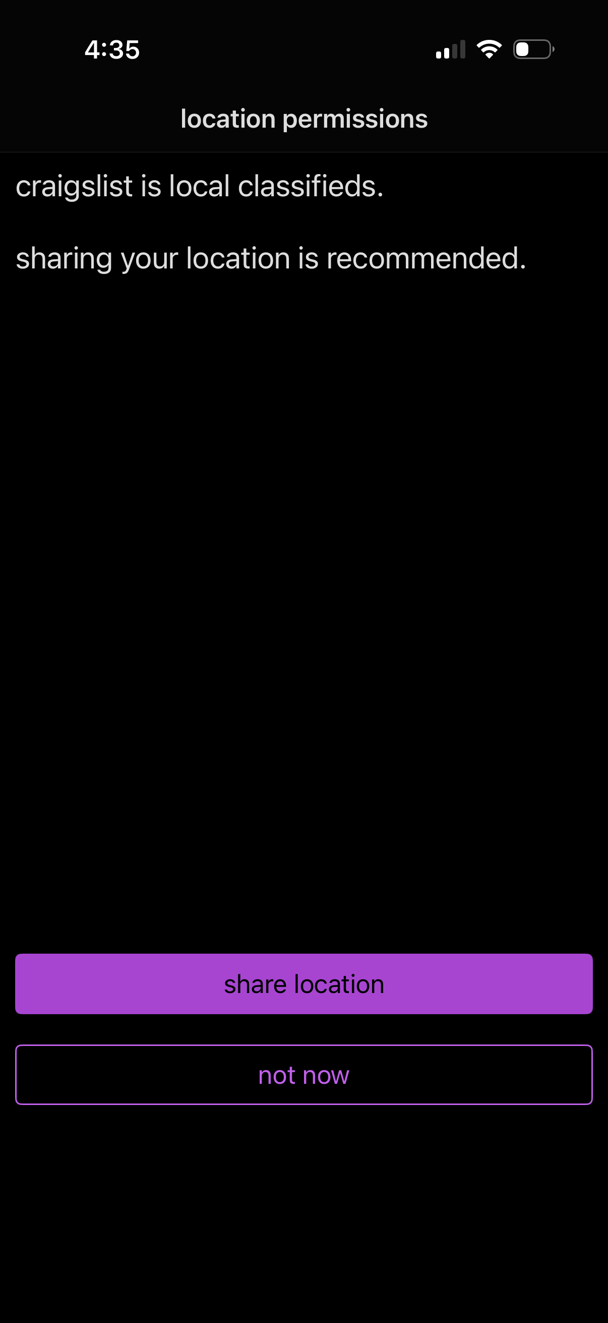 craigslist app screenshot 9